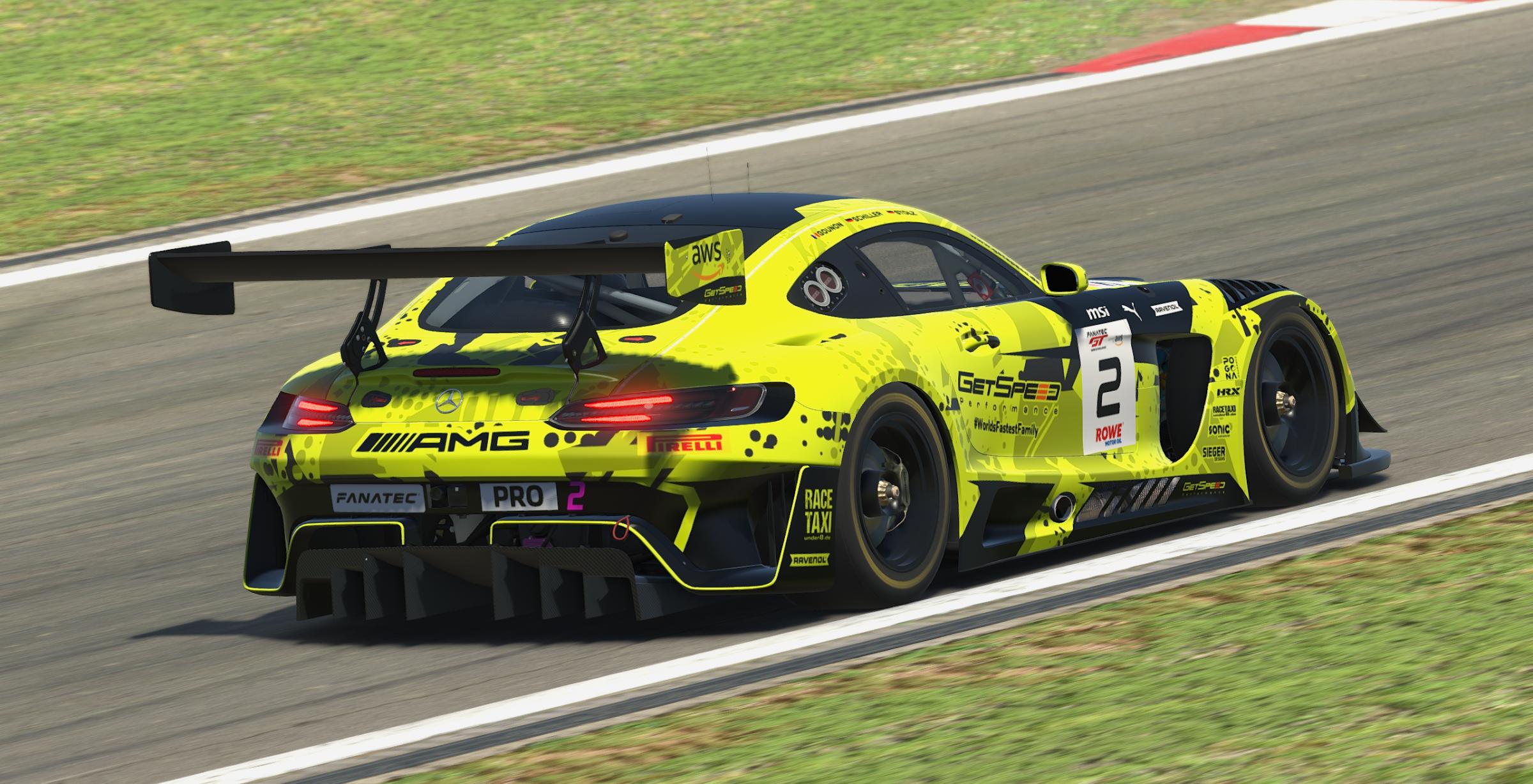 Mercedes-AMG Team GetSpeed 2024 GTWCE #2 by Brendan Langlois - Trading ...