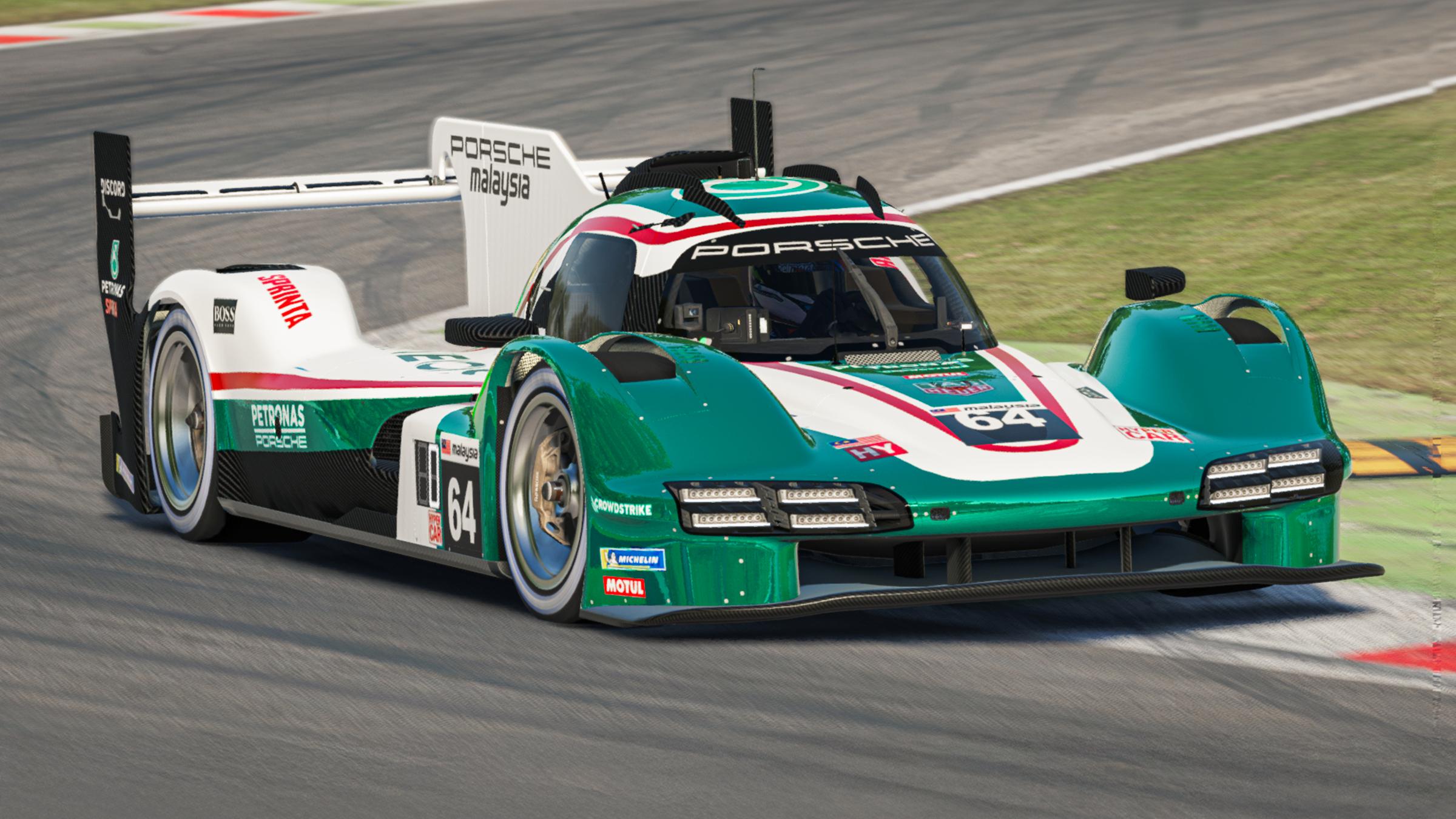 Preview of Porsche 963 GTP Petronas by Ridhwan Arshad