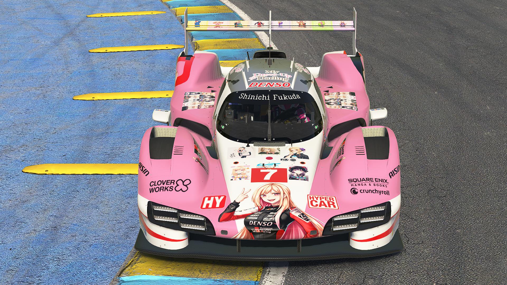 Preview of Marin Kitagawa GR Pink Porsche 963 GTP by Jasper De Jong
