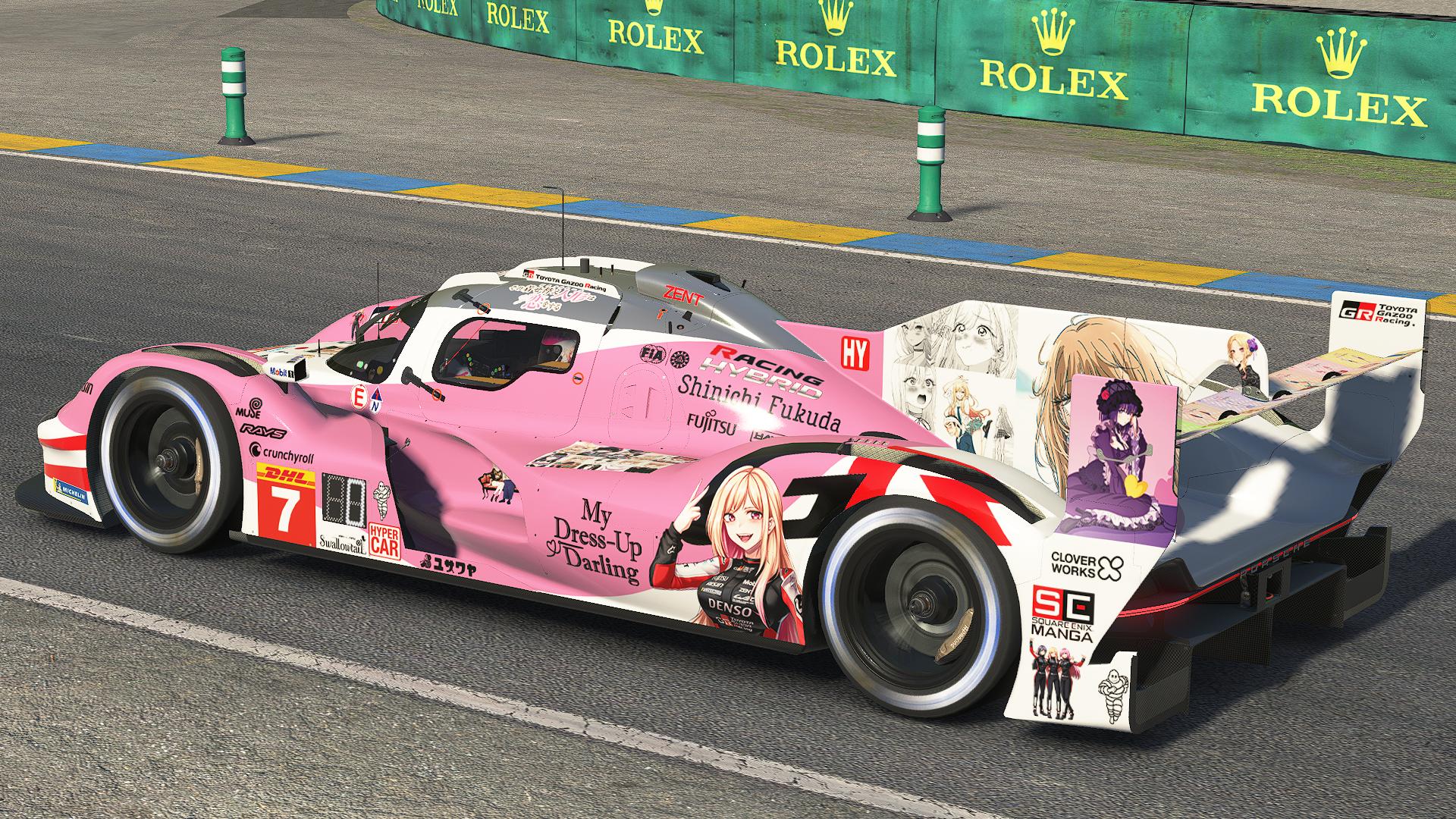 Preview of Marin Kitagawa GR Pink Porsche 963 GTP by Jasper De Jong