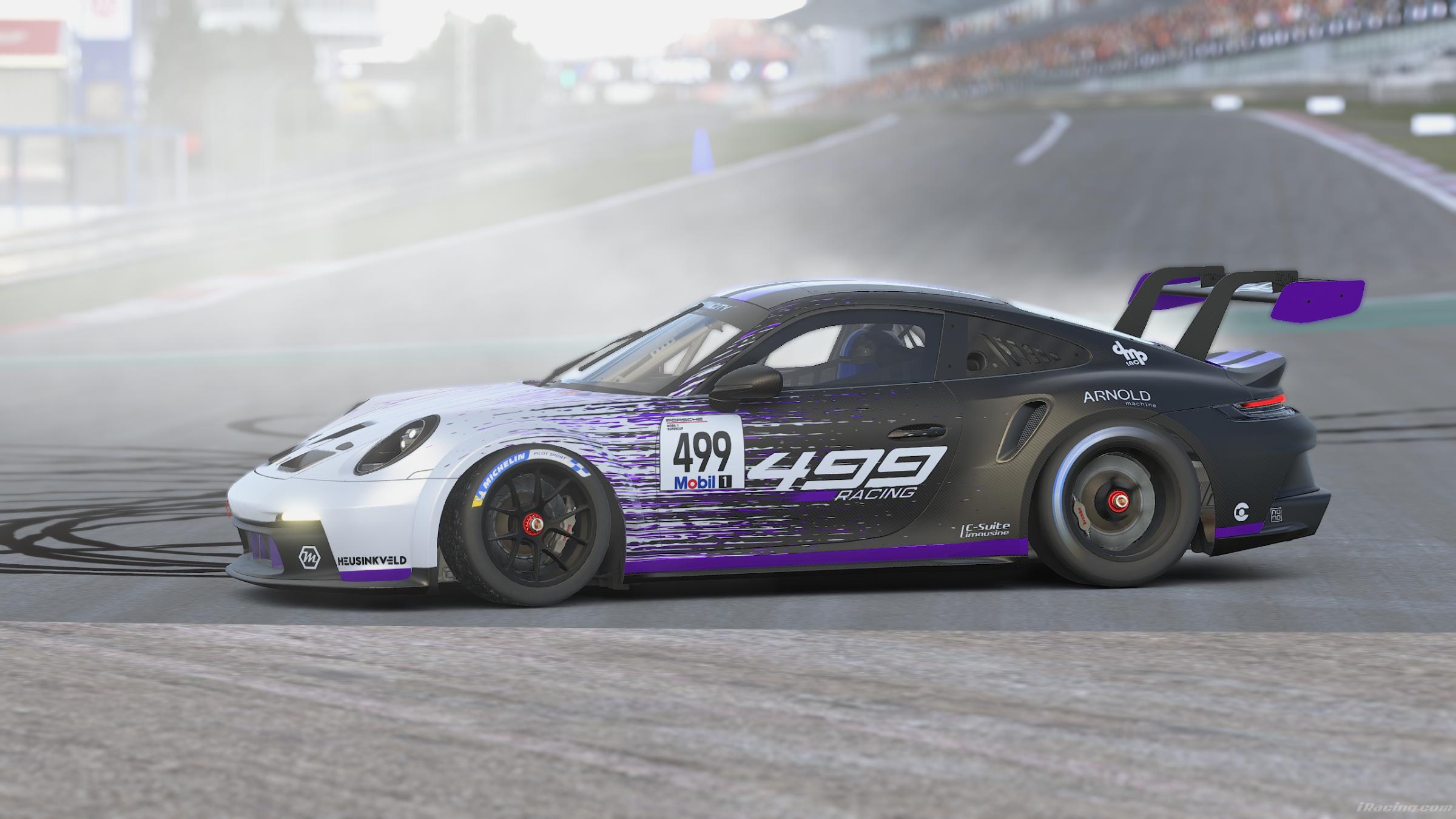 Preview of 499RACING - Porsche 911 GT3 Cup (992) 4.0 (Purple) by Nick Eby