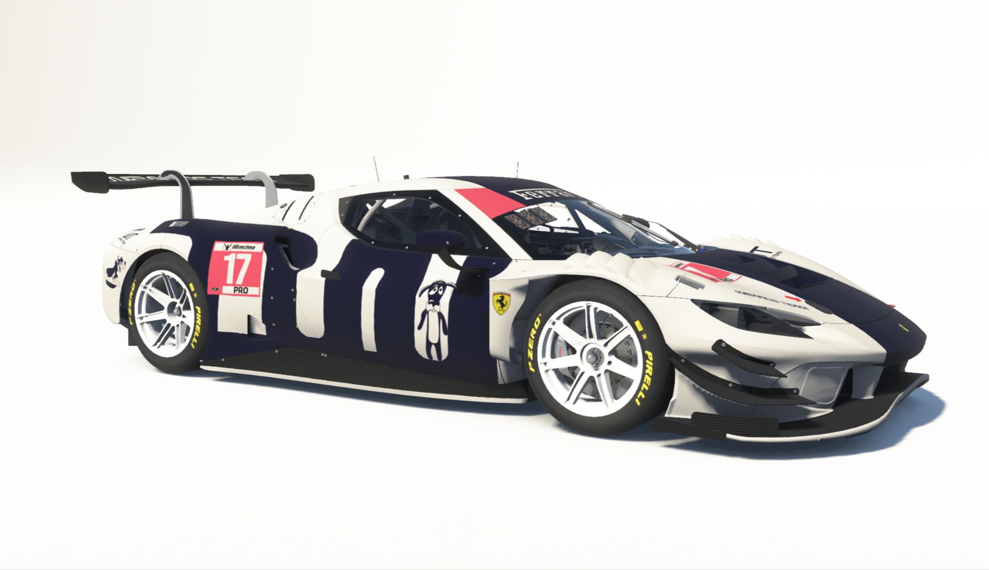 Preview of Ferrari 296 GT3_WT_White by Igor Shirokov
