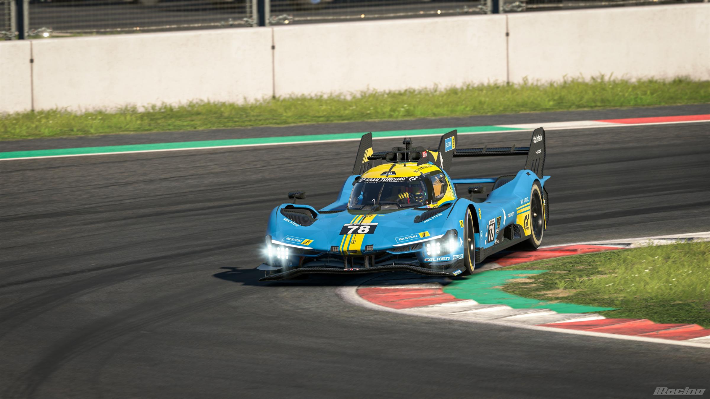 Preview of 2024 Black Falcon Bilstein inspired 499P Livery by Lewis Edwards