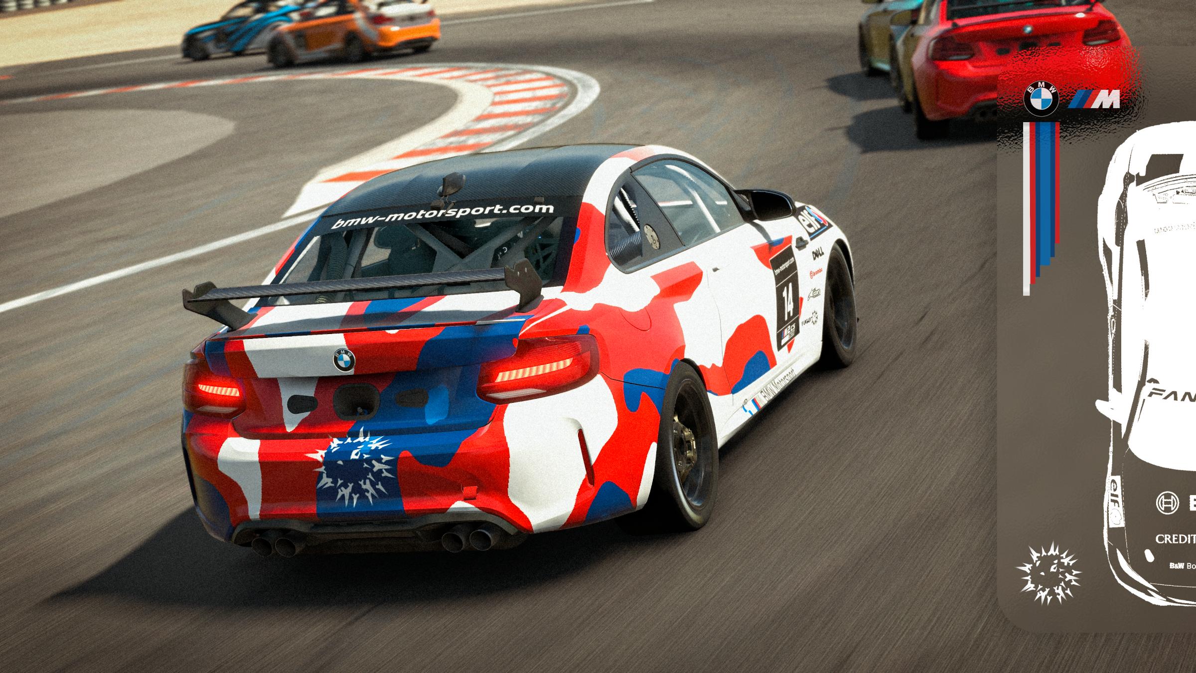 Preview of BMW M2 CS Racing M Color Cloud Pattern - LITE by Joshua S.