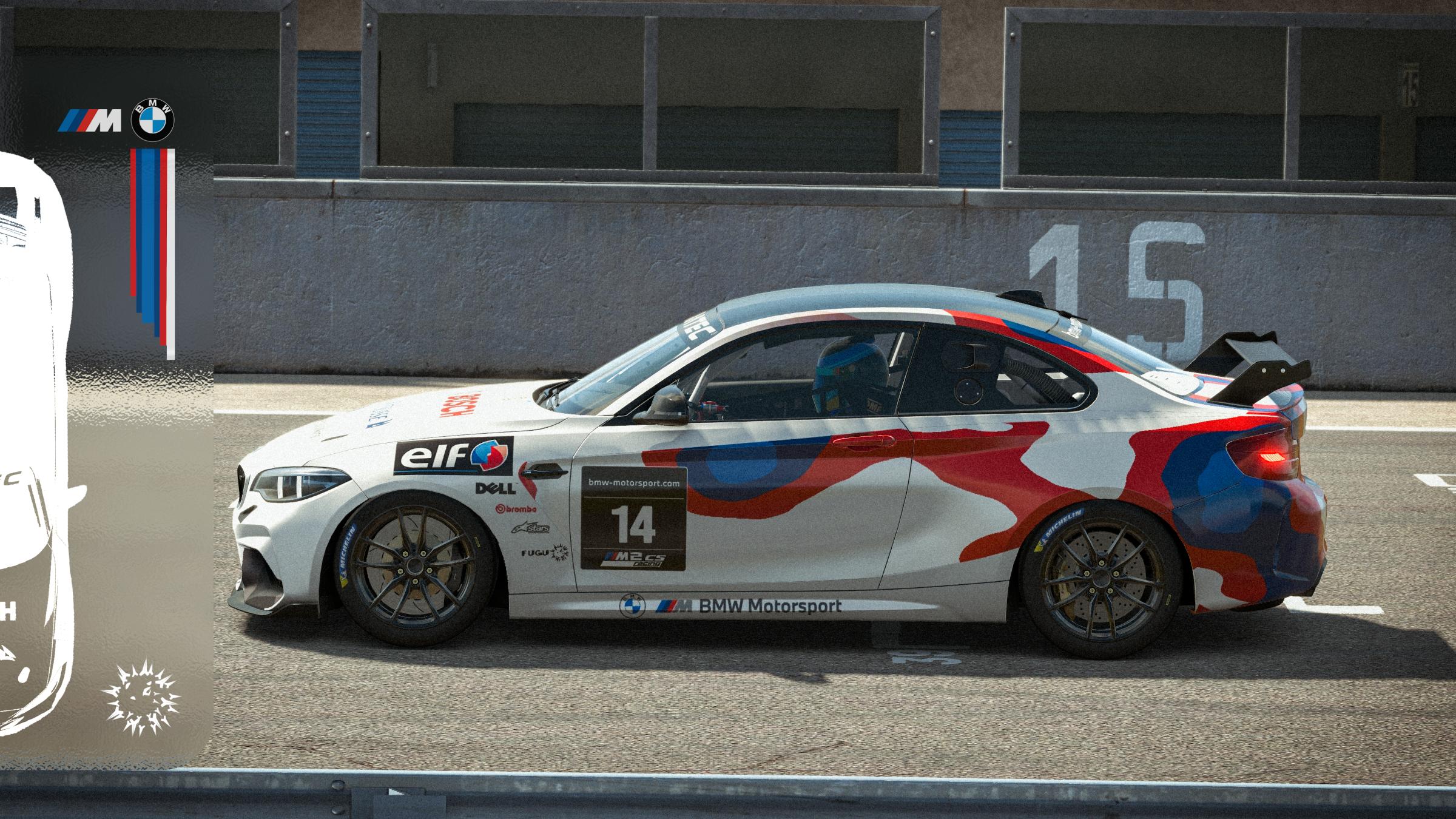 Preview of BMW M2 CS Racing M Color Cloud Pattern - LITE by Joshua S.