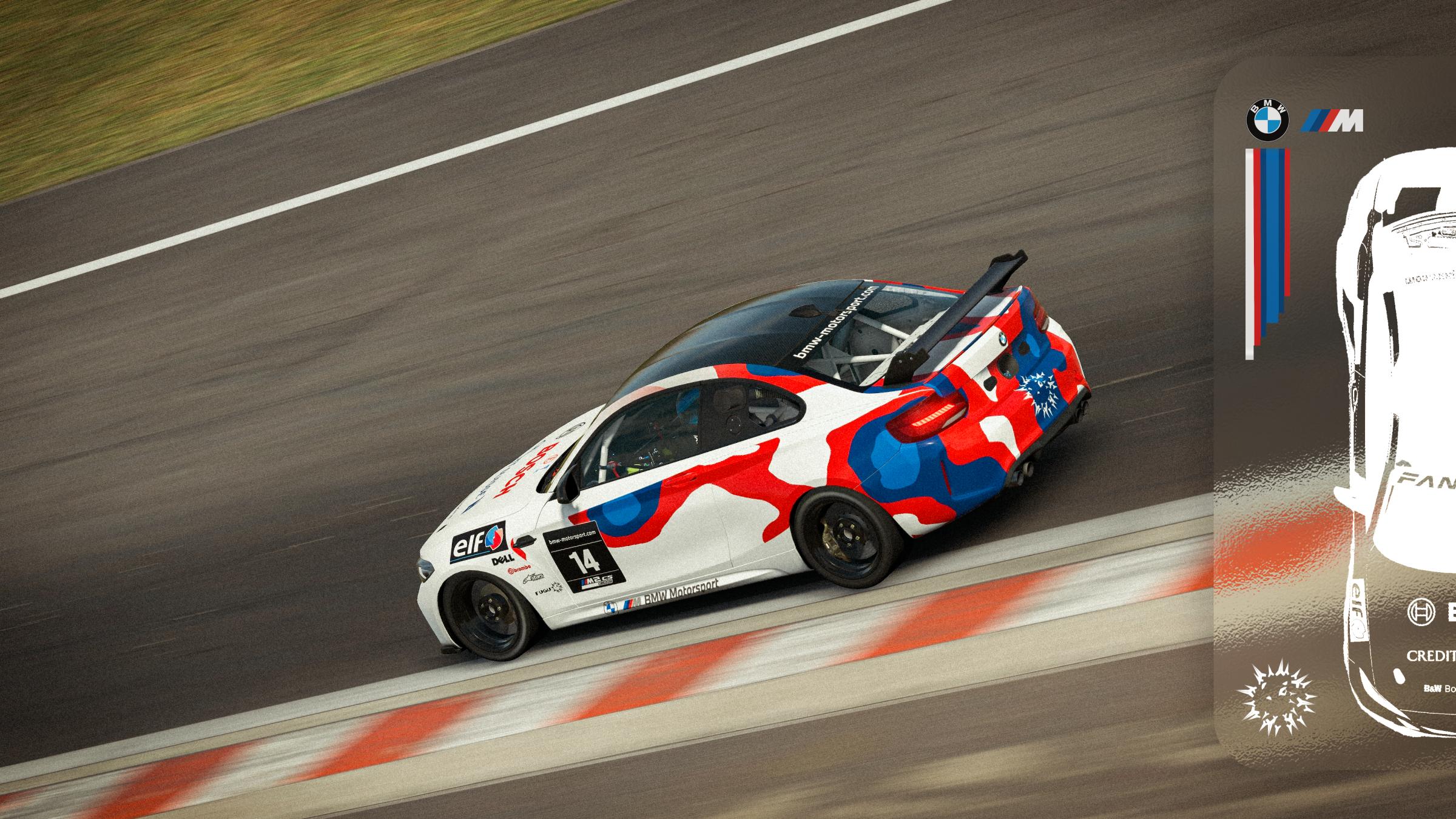 Preview of BMW M2 CS Racing M Color Cloud Pattern - LITE by Joshua S.