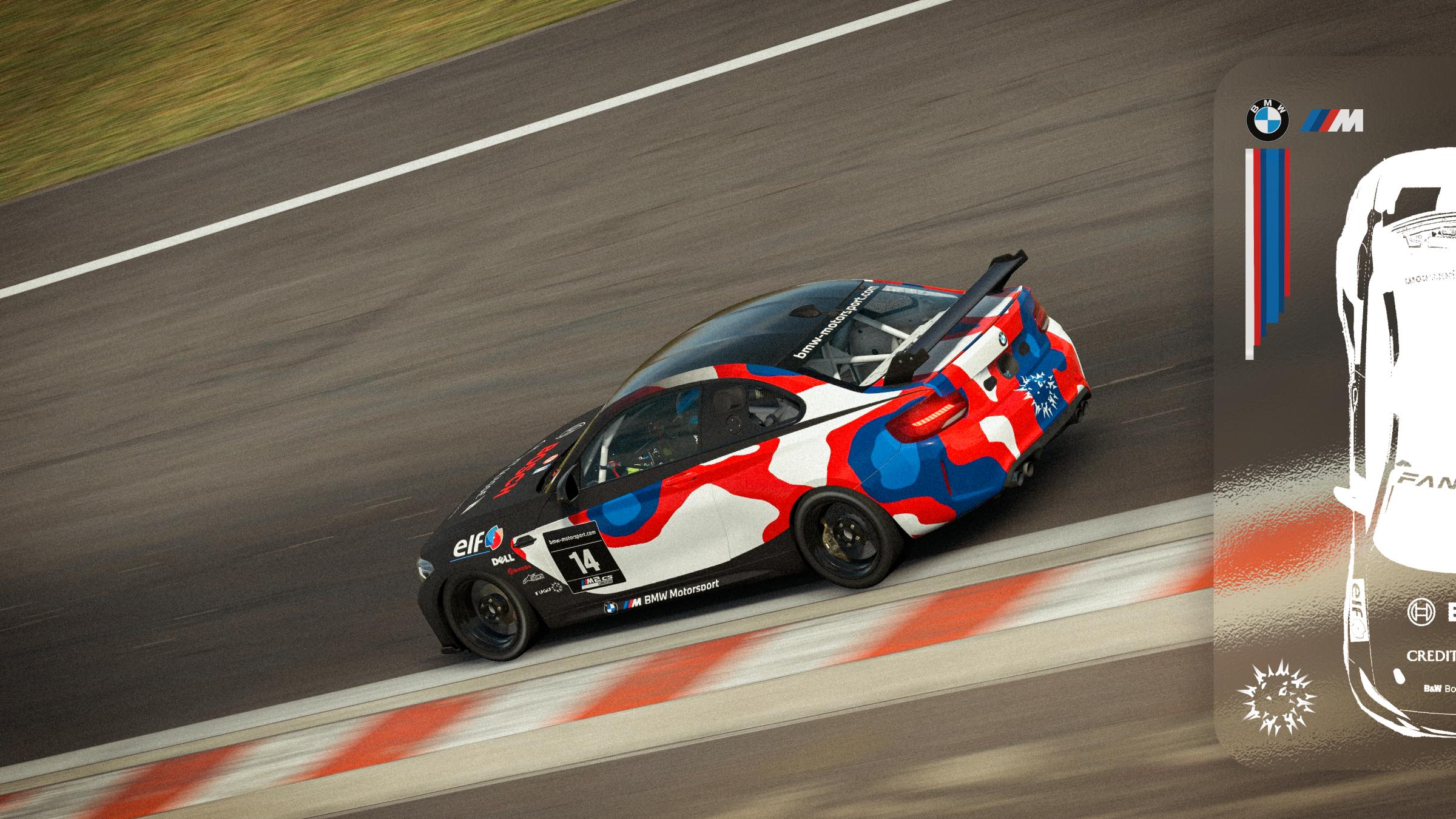 Preview of BMW M2 CS Racing M Color Cloud Pattern - DARK by Joshua S.