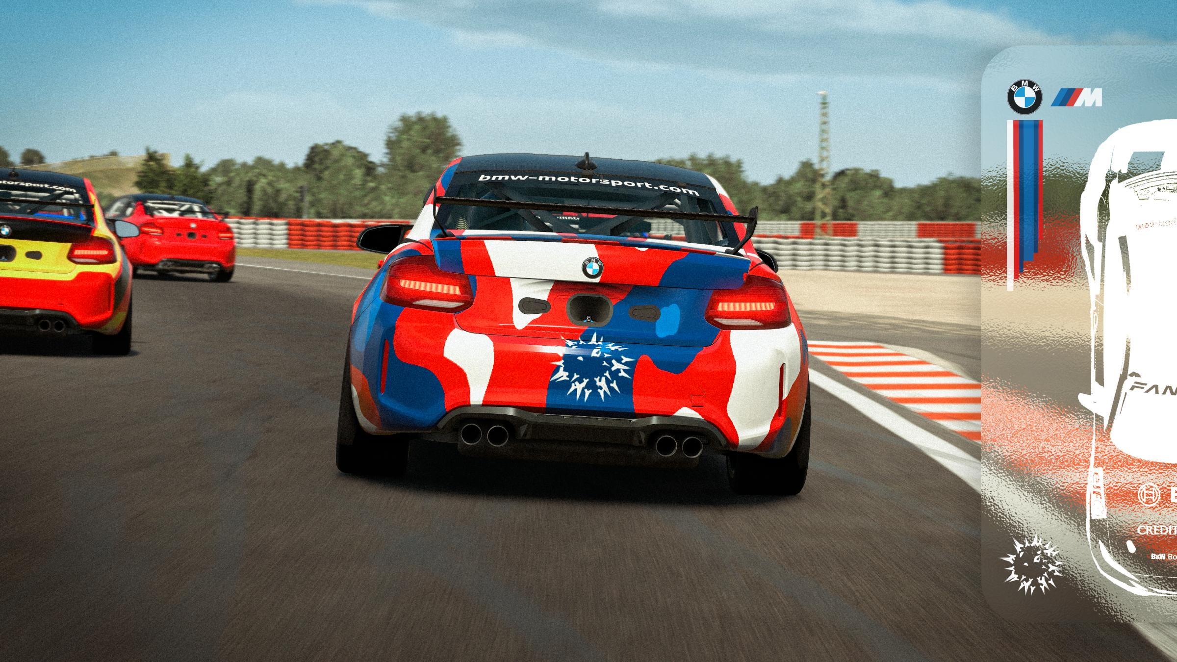 Preview of BMW M2 CS Racing M Color Cloud Pattern - DARK by Joshua S.