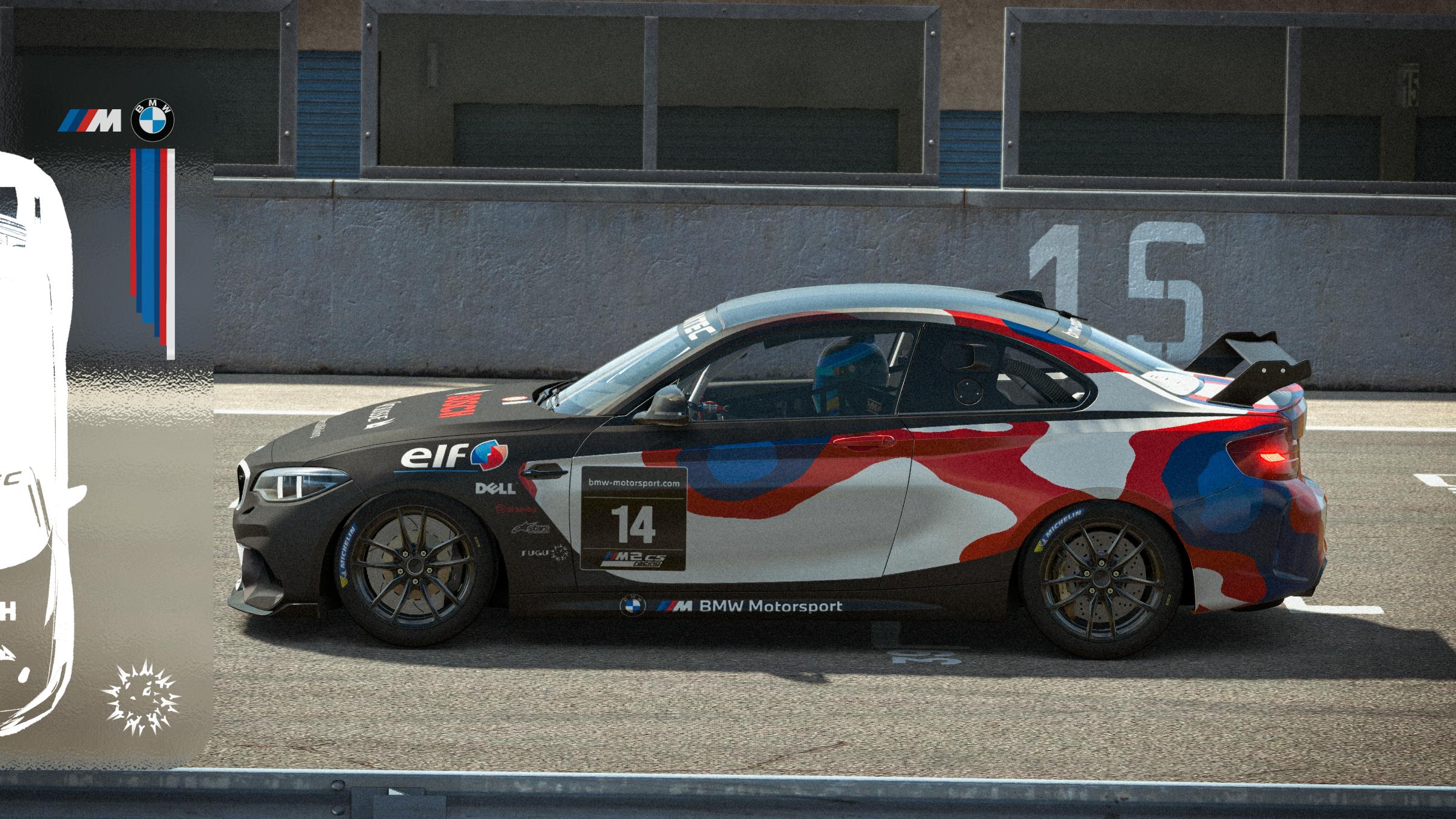 Preview of BMW M2 CS Racing M Color Cloud Pattern - DARK by Joshua S.