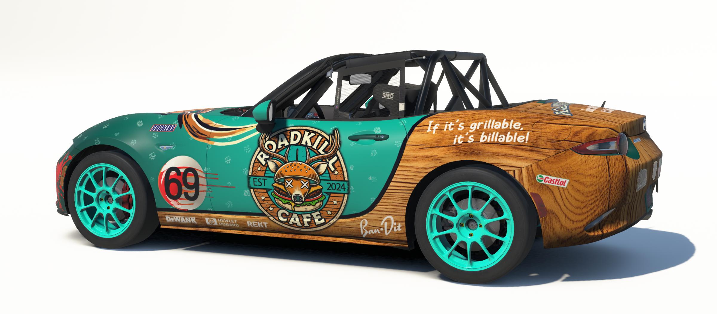 Preview of Roadkill Cafe Promtional (Turquoise) by Bart Ramakers