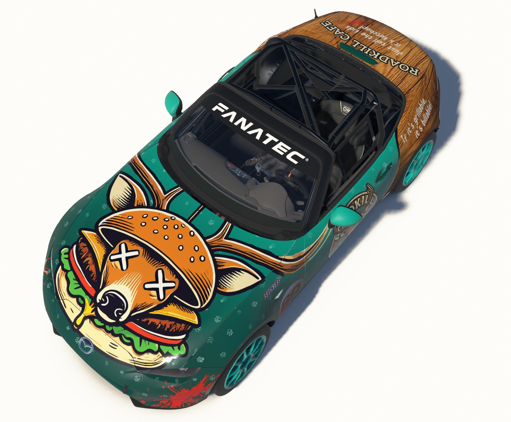 Preview of Roadkill Cafe Promtional (Turquoise) by Bart Ramakers