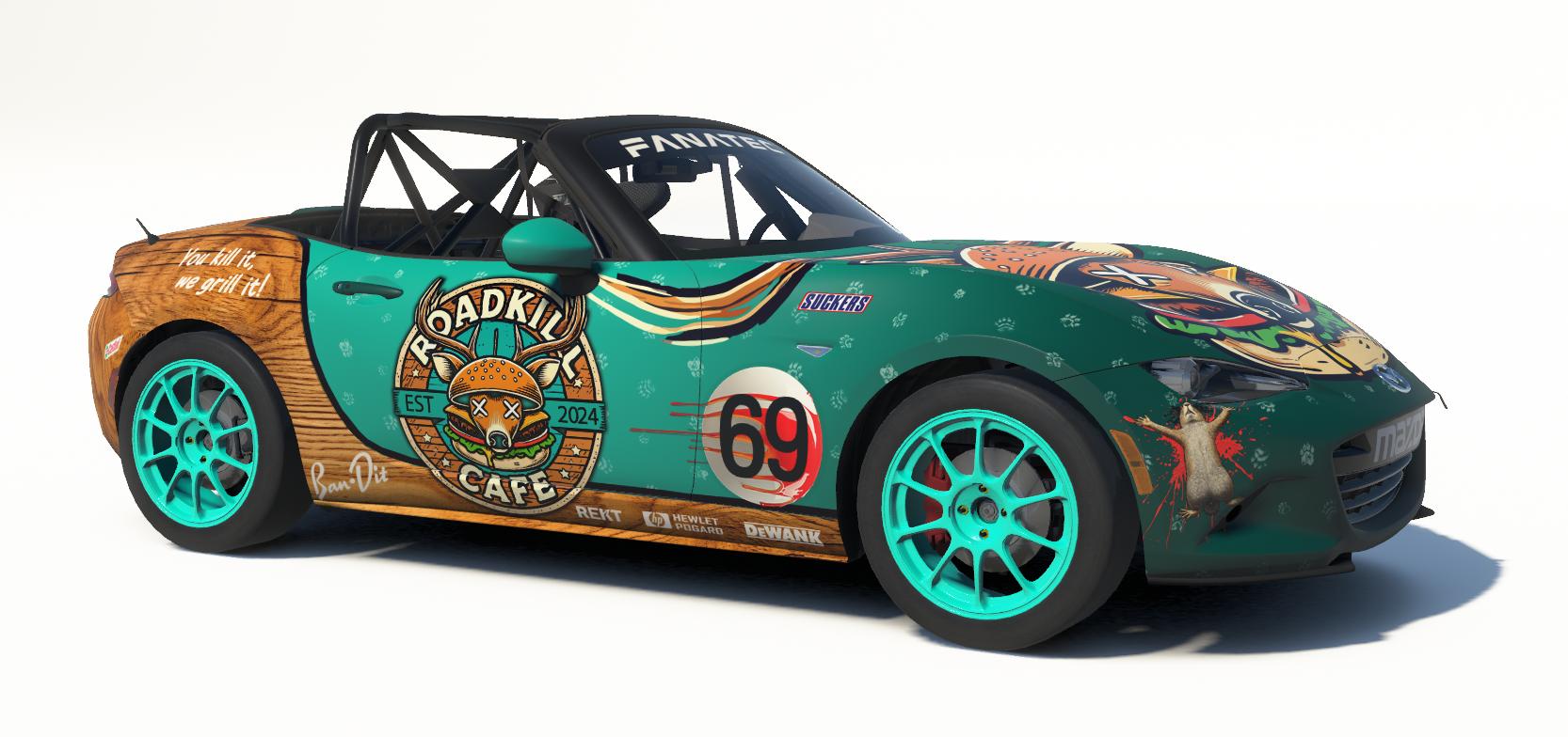 Preview of Roadkill Cafe Promtional (Turquoise) by Bart Ramakers