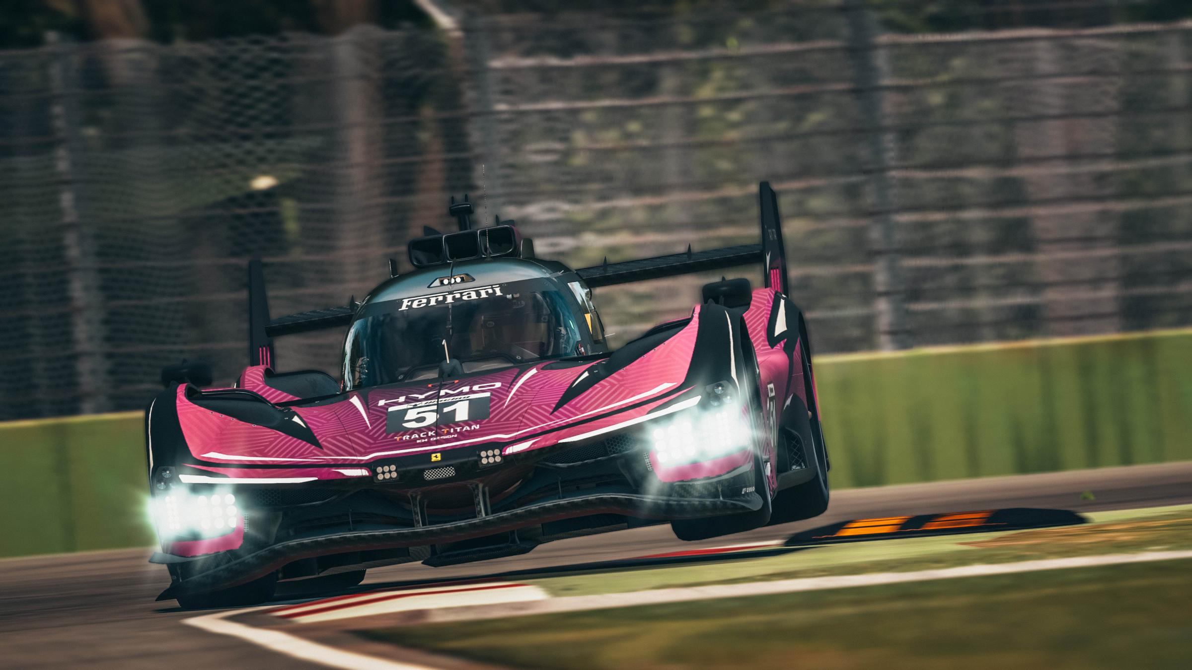 hammo アプリリア　5’8 HYMO Ferrari 499P Livery by William Chadwick - Trading Paints