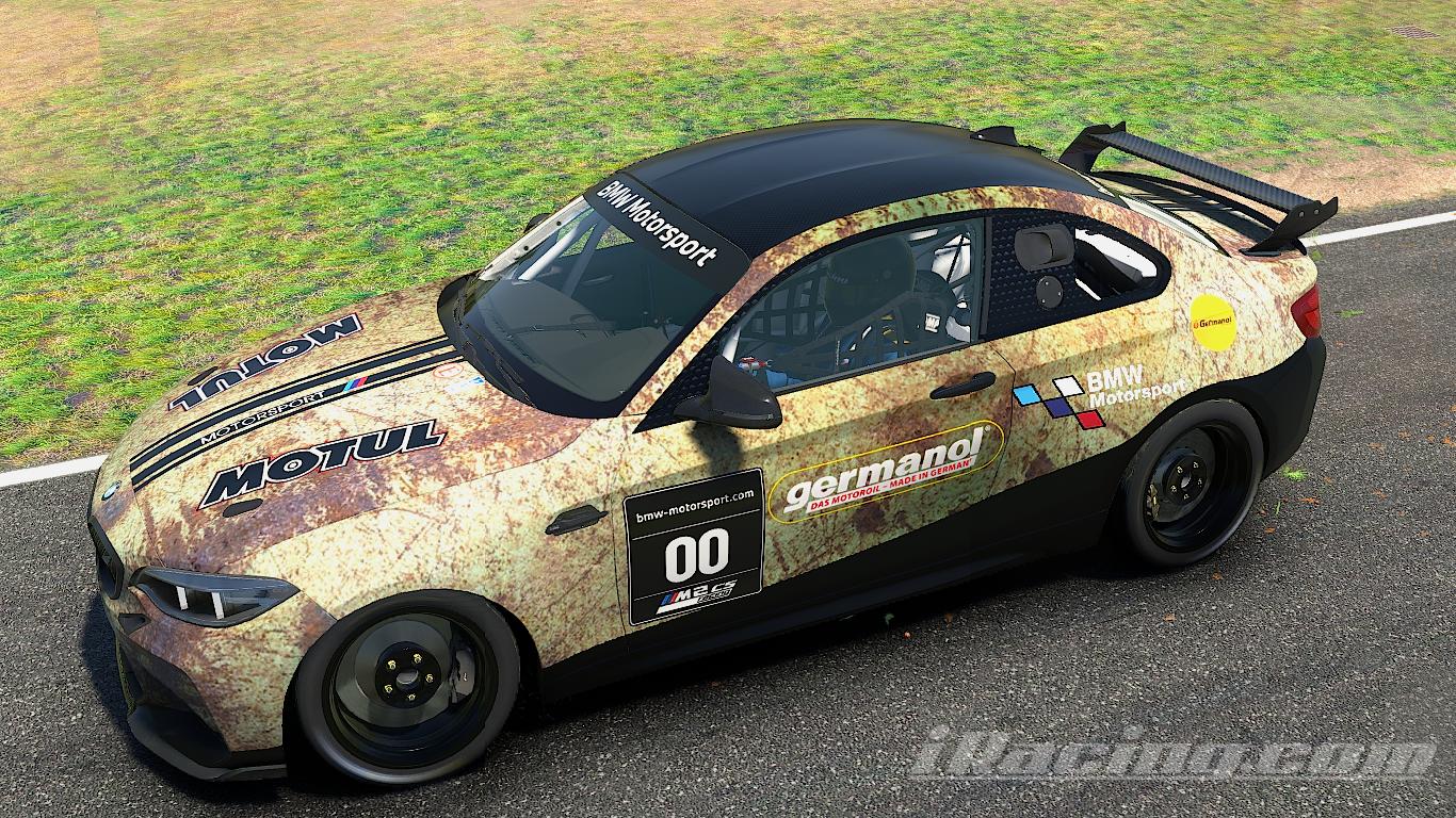 Preview of Germanol Rust Series BMW M2 CS Racing TGA by Charlie Hamilton Jr