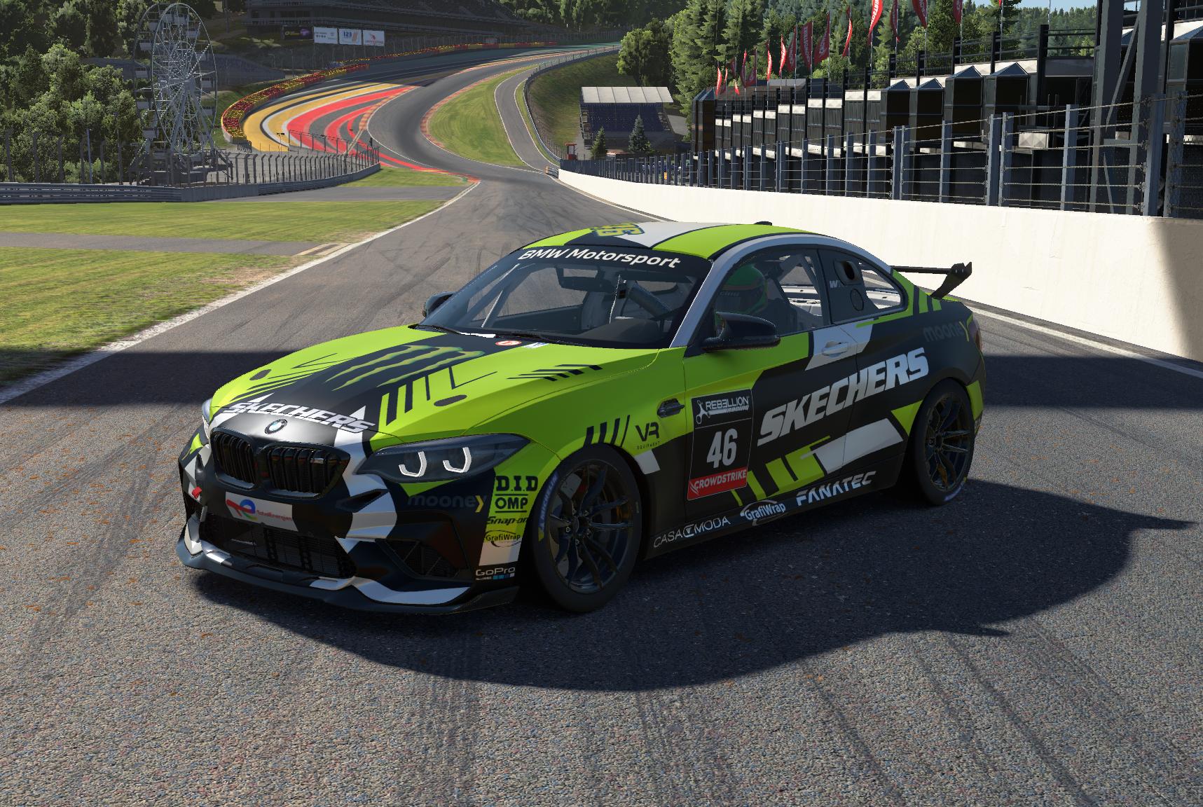 Preview of Monster VR46 Team WRT - Spa 24h 2022 Audi R8 LMS Evo II by Benjamin Singer