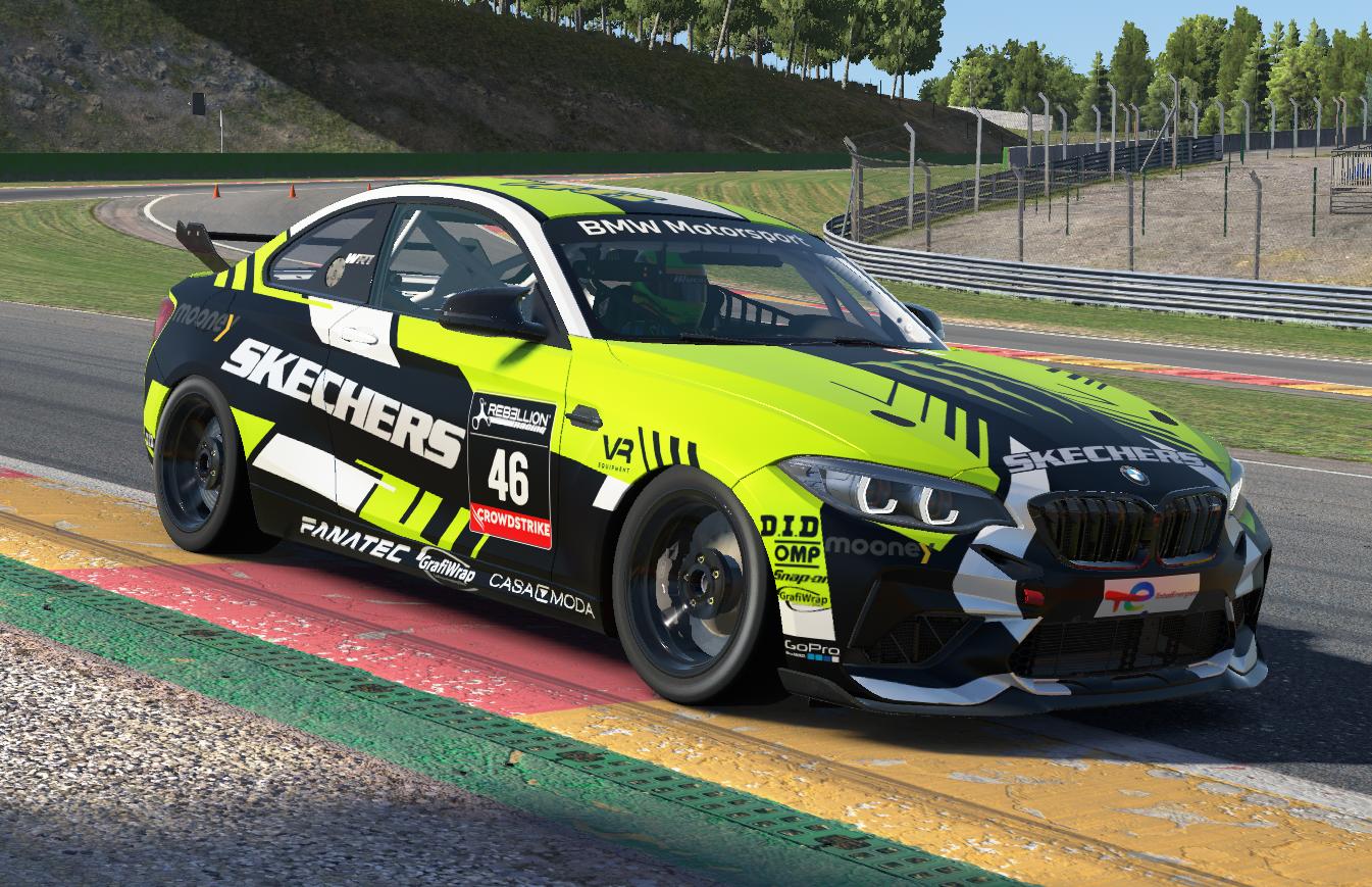 Preview of Monster VR46 Team WRT - Spa 24h 2022 Audi R8 LMS Evo II by Benjamin Singer