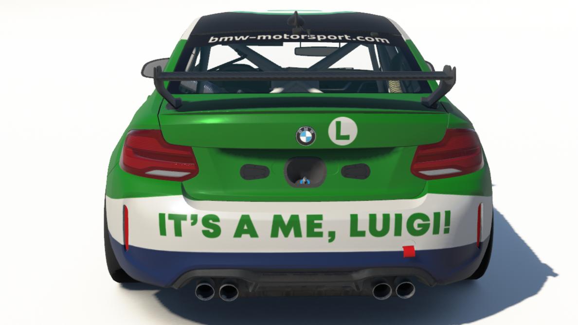 Preview of "Its a me, Luigi!" BMW M2 CS Racing by Carson C.