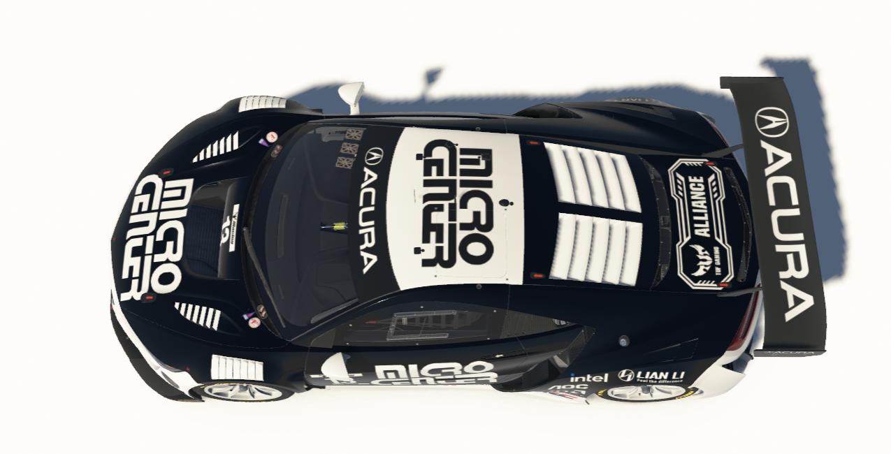 Preview of Micro Center Sim Racing Acura NSX GT3 by Emily Love