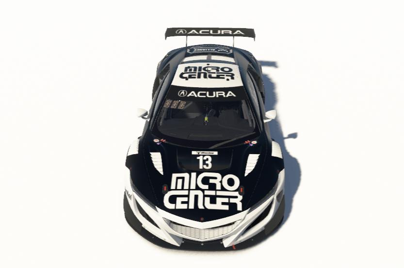 Preview of Micro Center Sim Racing Acura NSX GT3 by Emily Love