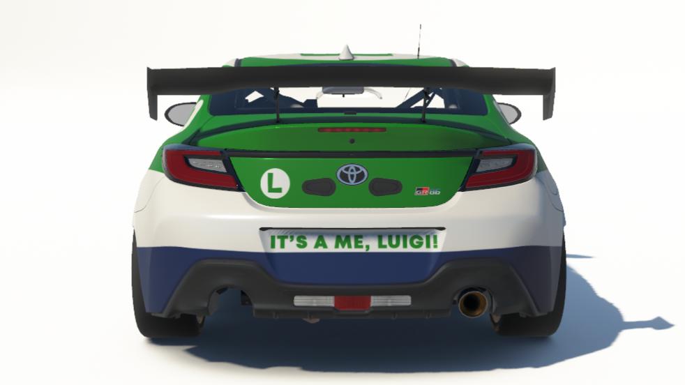 Preview of "Its a me, Luigi!" Toyota GR86 by Carson C.