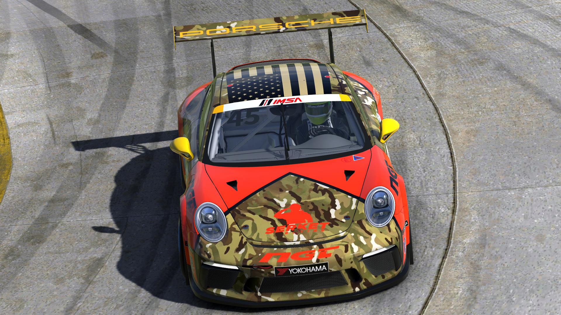 Preview of #24 SERKET Racing MultiCam Porsche 911 (Porsche Cup) by Justin S Davis