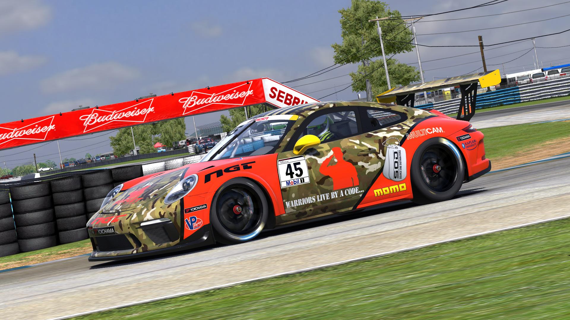 Preview of #24 SERKET Racing MultiCam Porsche 911 (Porsche Cup) by Justin S Davis