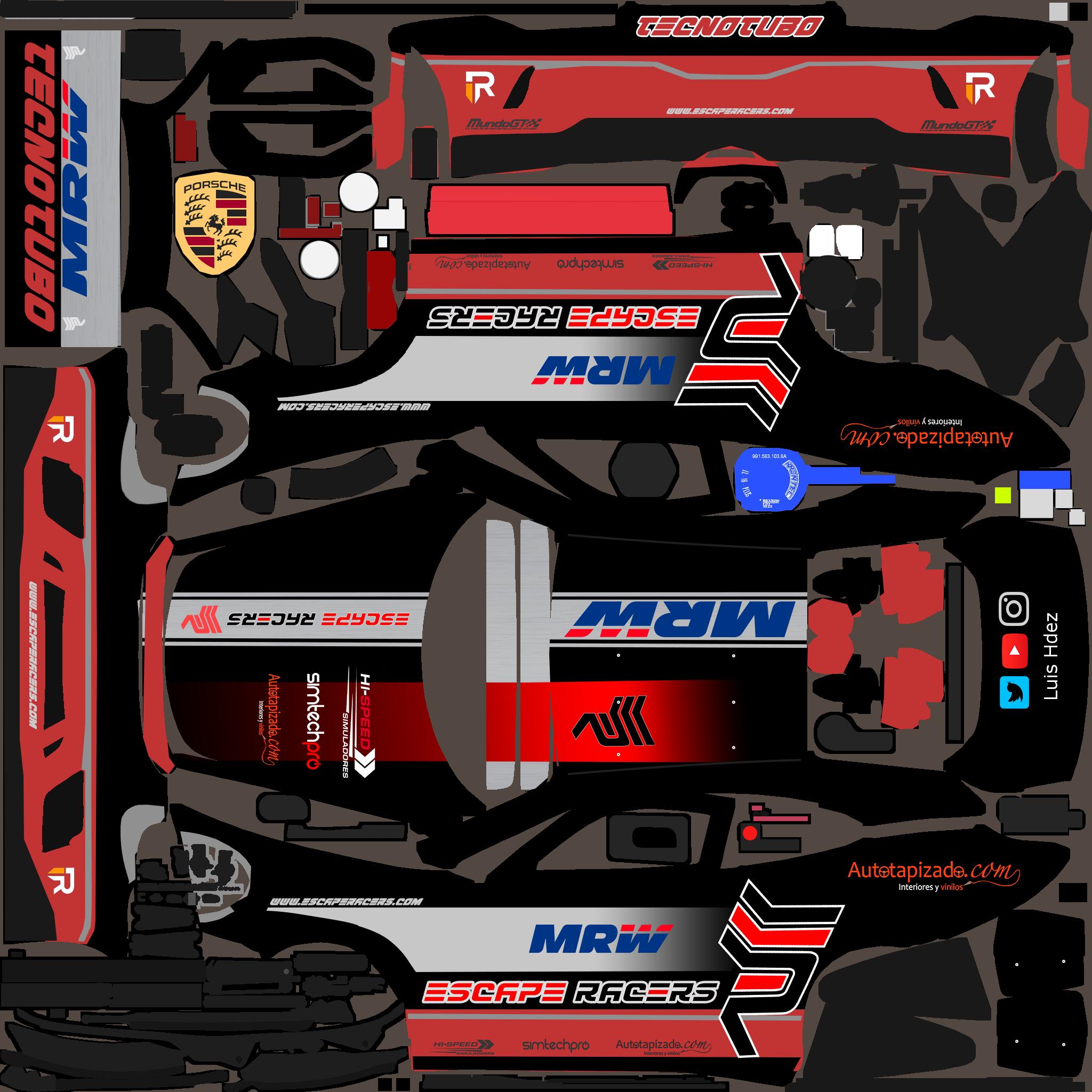 Preview of Porsche 911 Cup ESCAPE RACERS(Luis) by Luis Hernandez Sanchez