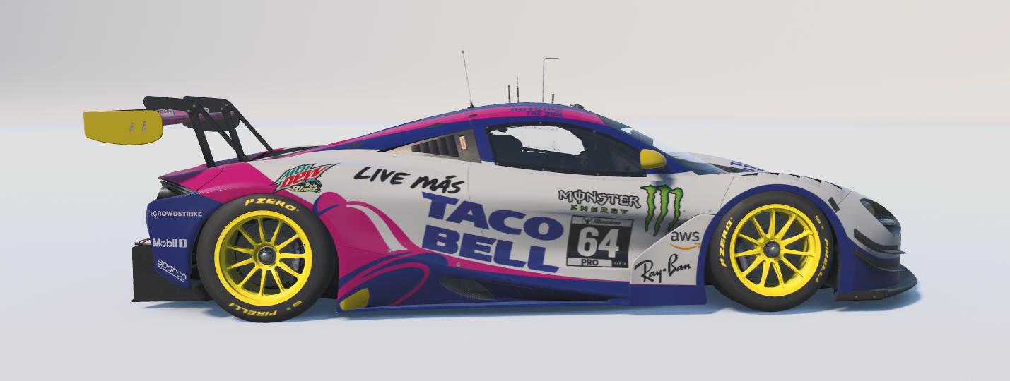 Taco Motor Cars Racing Taco Bell by Antonio DeFoor - Trading Paints
