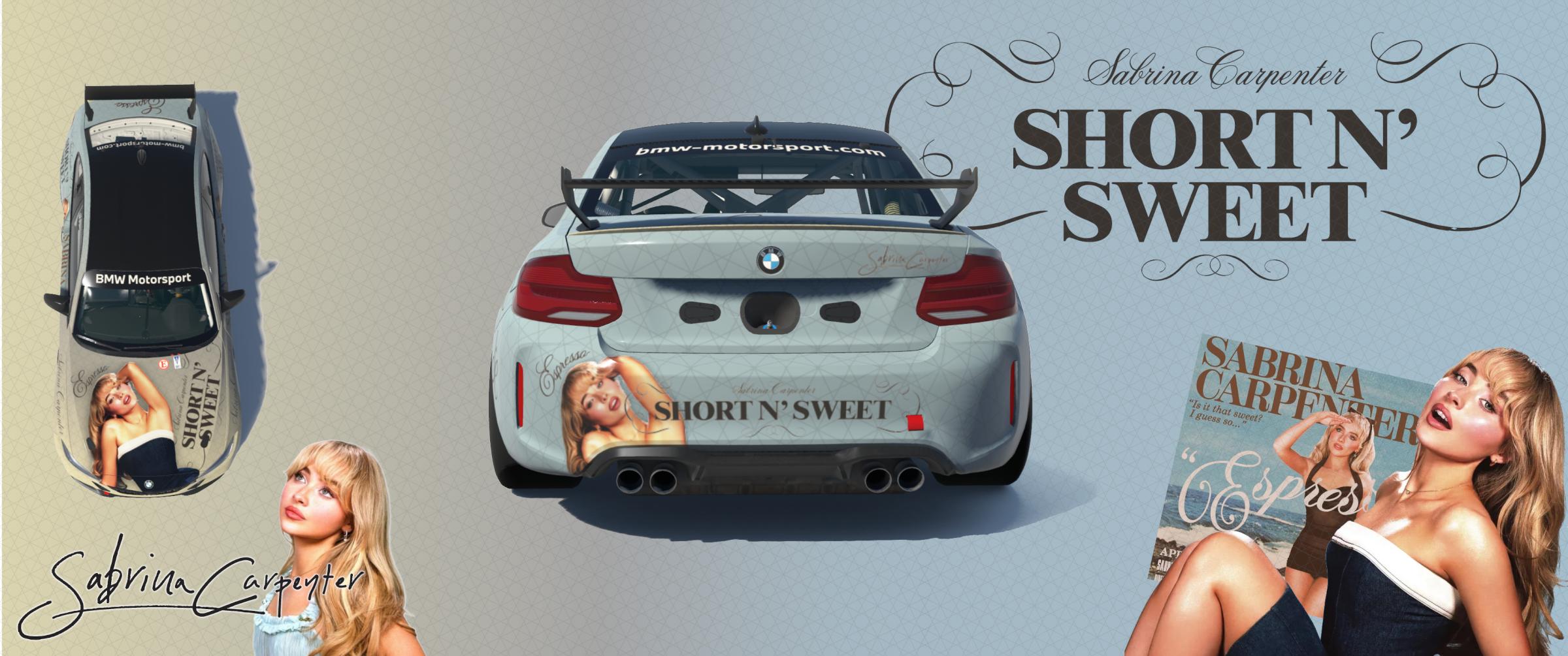 Preview of Sabrina Carpenter BMW M2 CS Racing  by Ismael Briantes