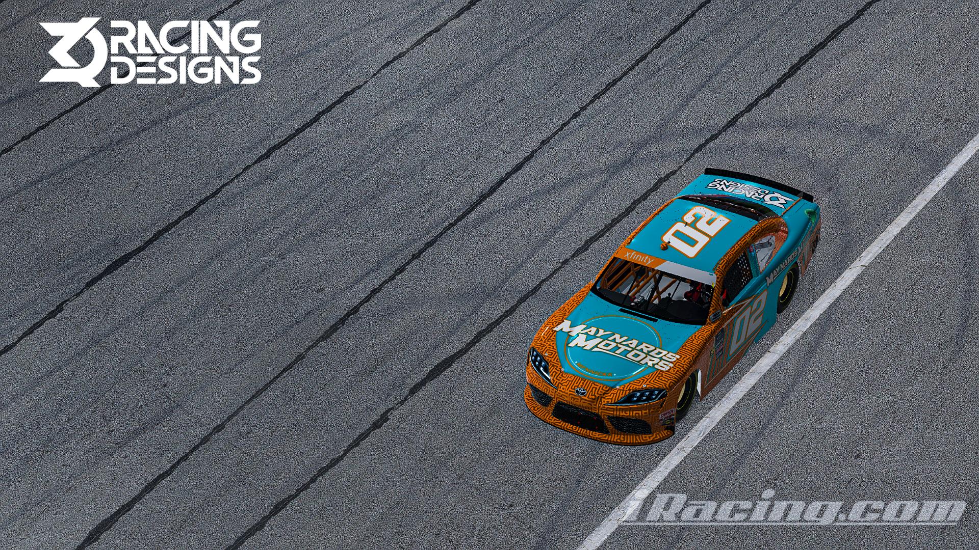 Preview of Nicholas Maynard #02 Maynards Motors XFINITY Toyota Supra - Color Variant 2 by Johnathan Smith3