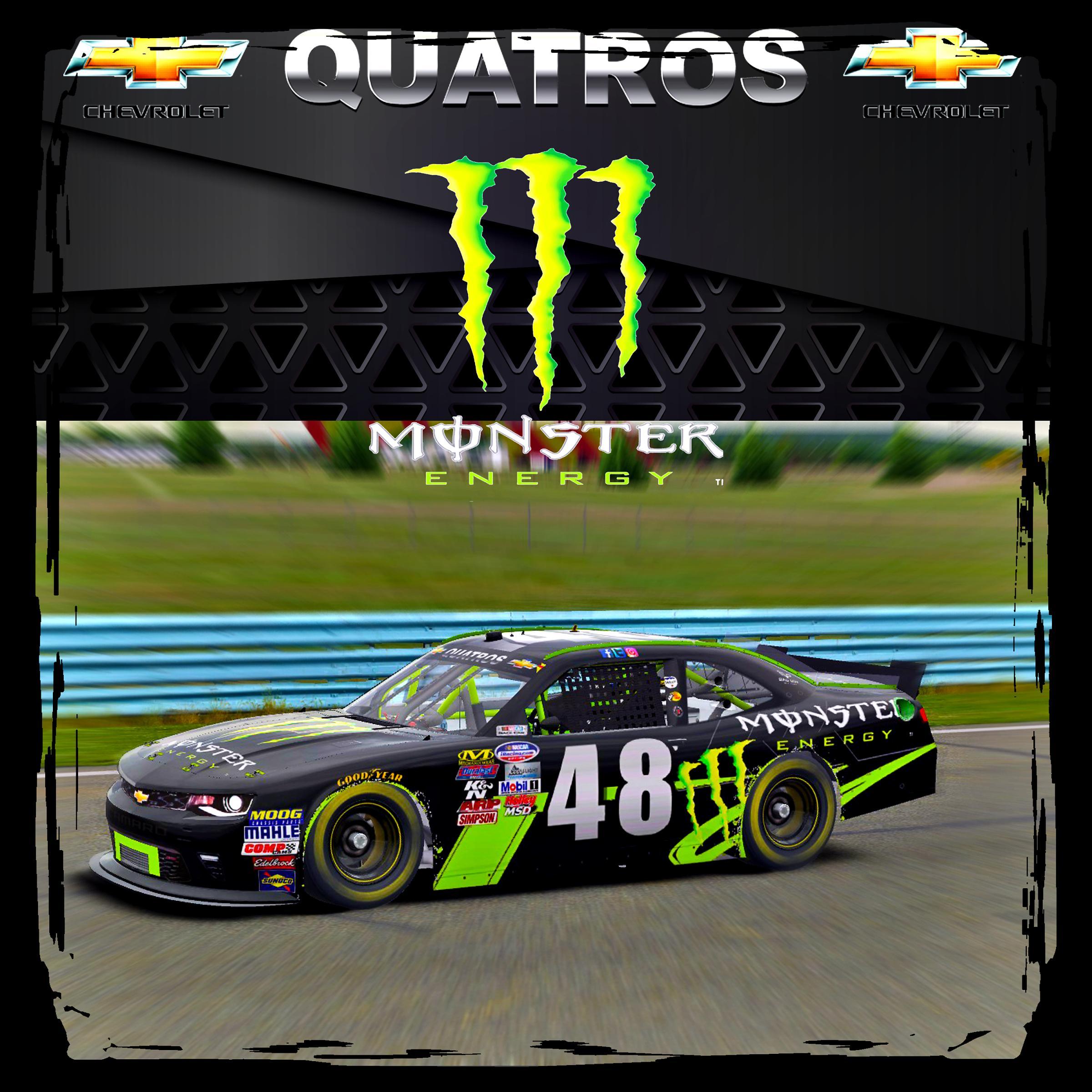 Preview of Monster Energy Xfinity Chevy Camaro Custom Paint Scheme by Jose M.