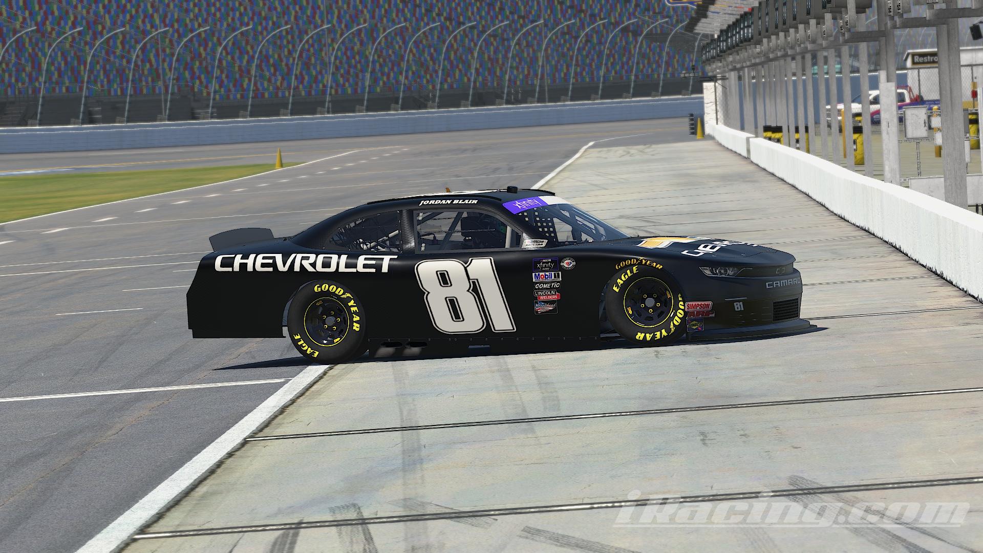 Preview of Jordan Blair SOUTHTONA 250 Paint by Cody Griffin