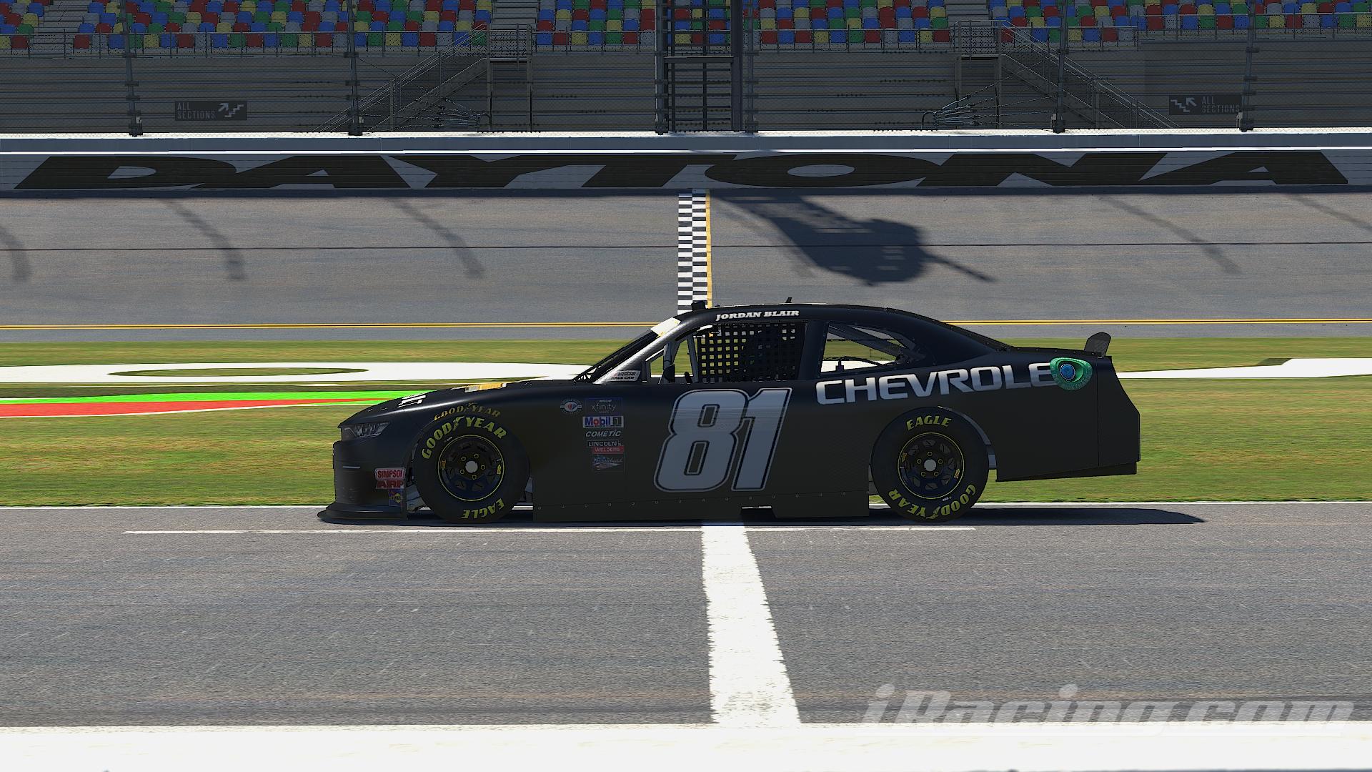 Preview of Jordan Blair SOUTHTONA 250 Paint by Cody Griffin