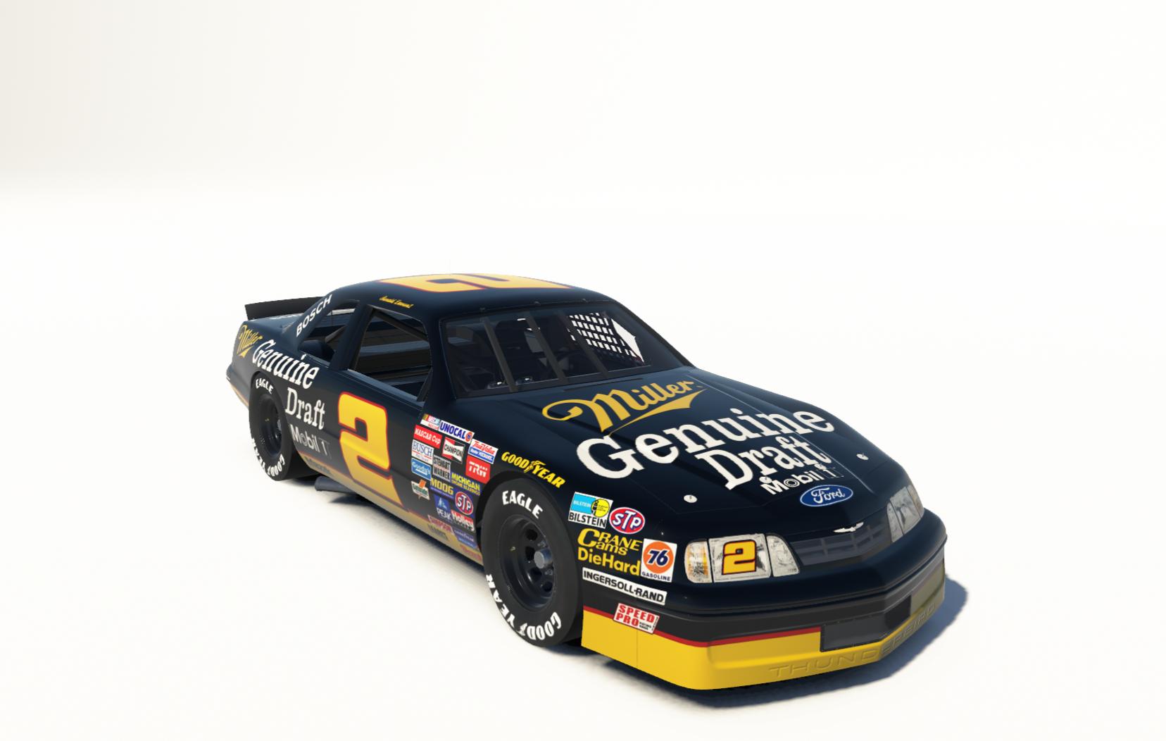 Preview of Rusty Wallace Miller Genuine Draft Ford Thunderbird by Ronald Lawson2