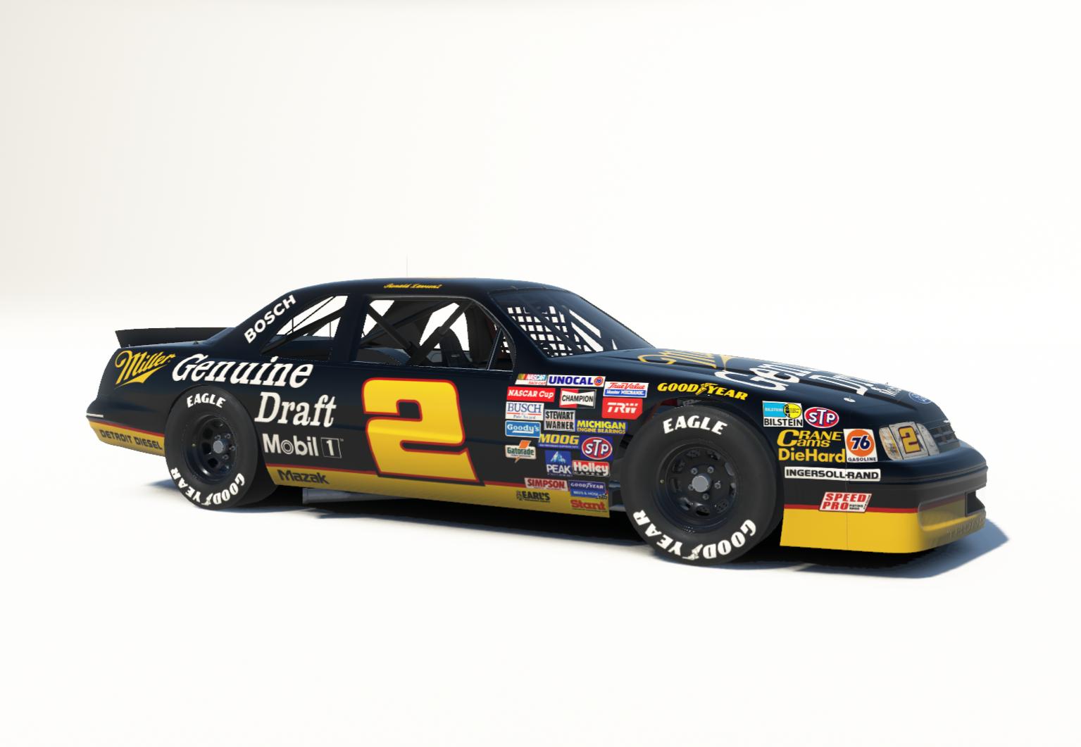 Preview of Rusty Wallace Miller Genuine Draft Ford Thunderbird by Ronald Lawson2