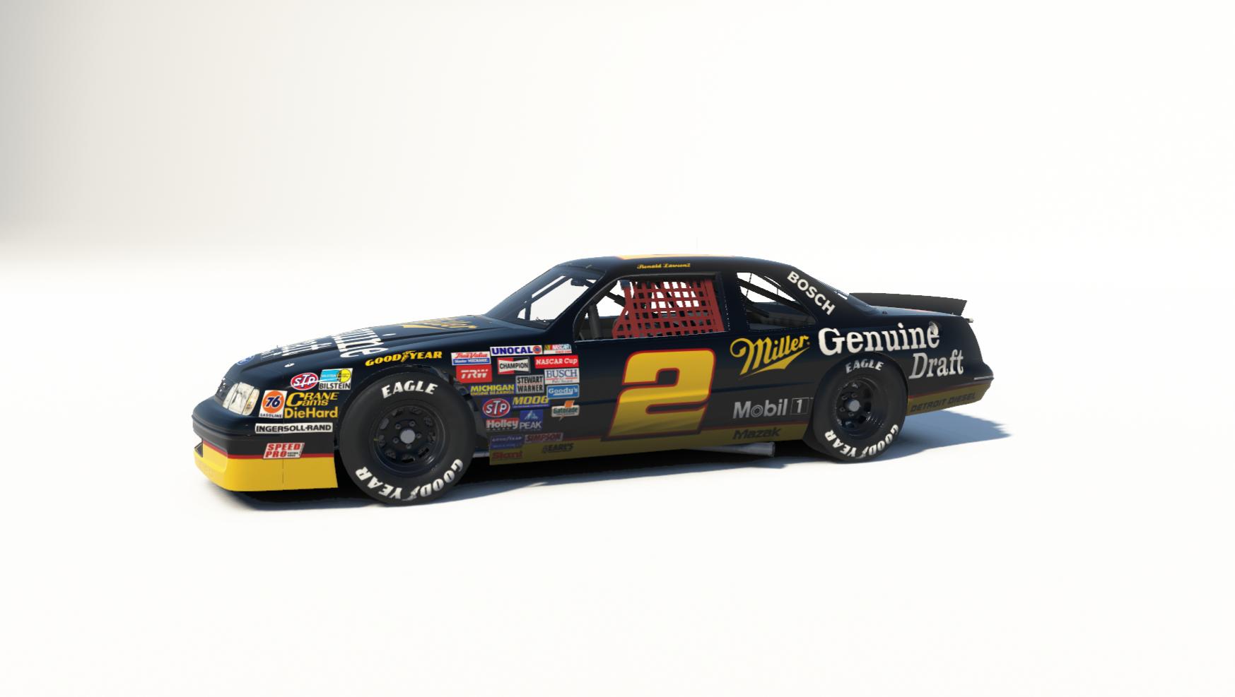 Preview of Rusty Wallace Miller Genuine Draft Ford Thunderbird by Ronald Lawson2