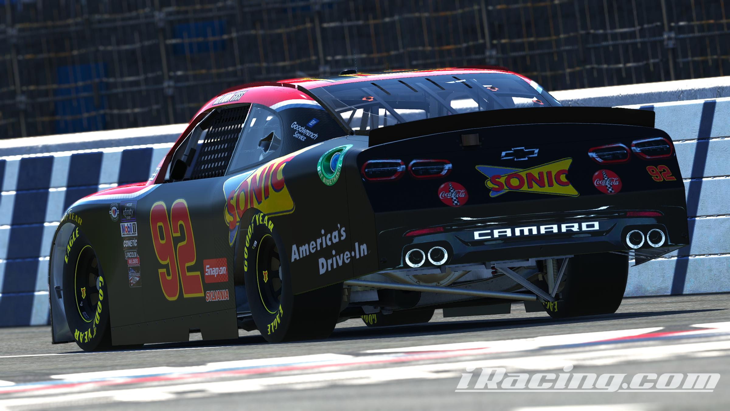 Preview of Personalized "Sonic" Kevin Harvick Throwback by Brandon G.