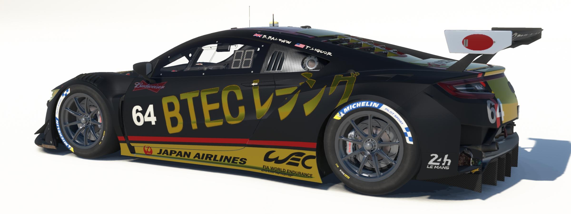 Preview of Acura Arigatou (Daytona 24 spec) - BTEC 2.0 by Barry Baldwin