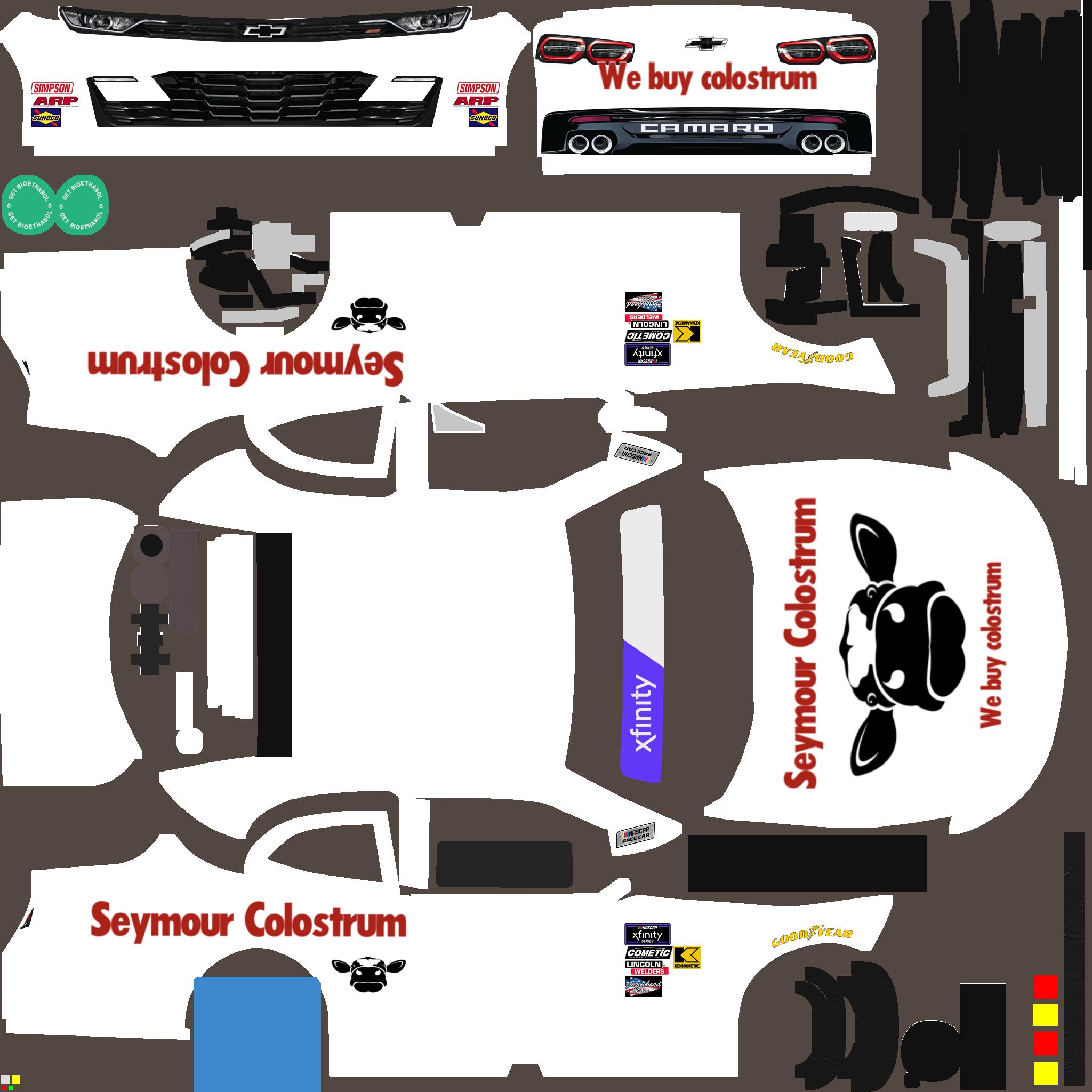 Preview of Seymour Colostrum Xfinity Camaro (N#) by Marty Cmejla
