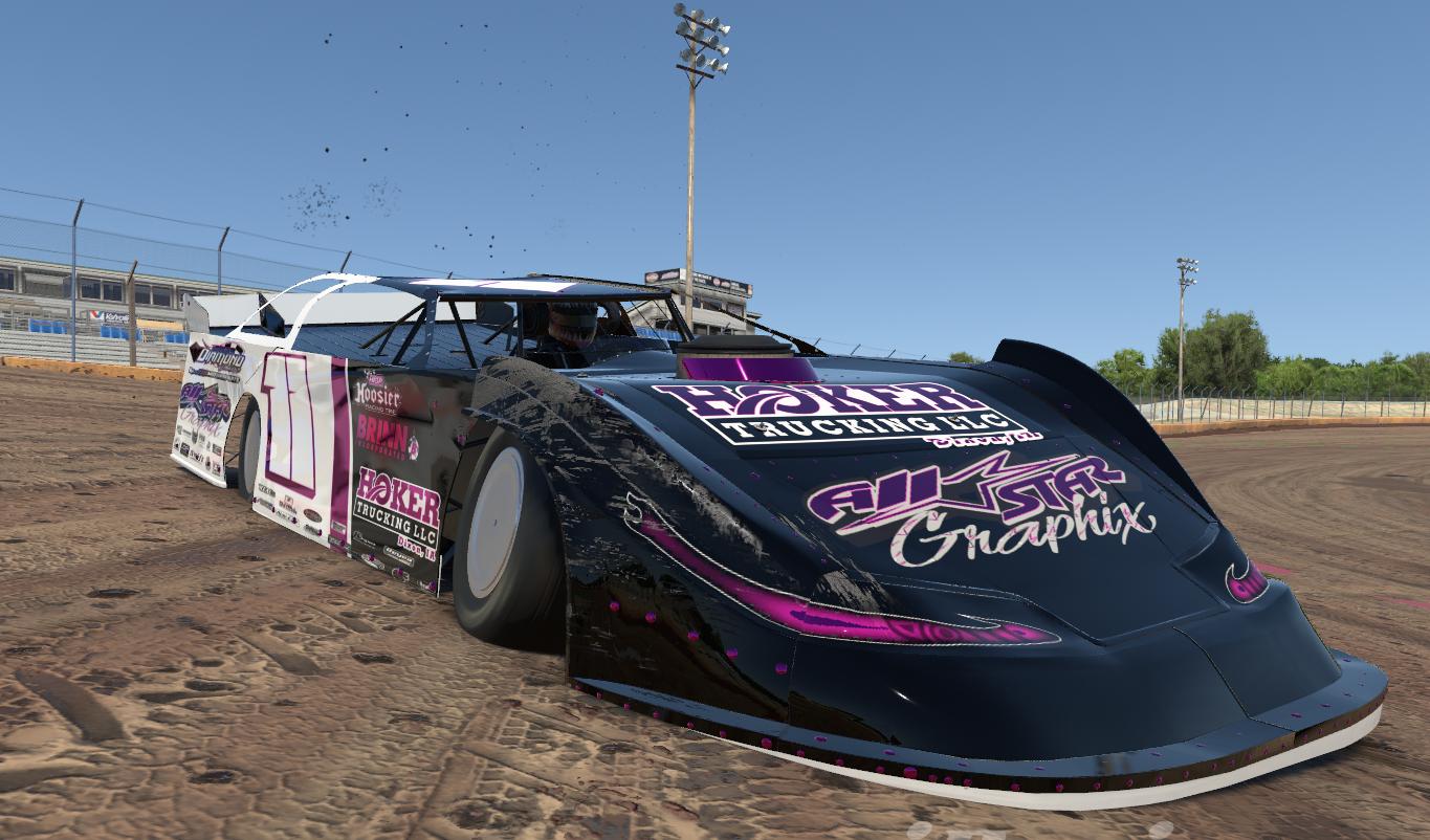 Preview of 11 Late Model Pink black and white by Amber D.