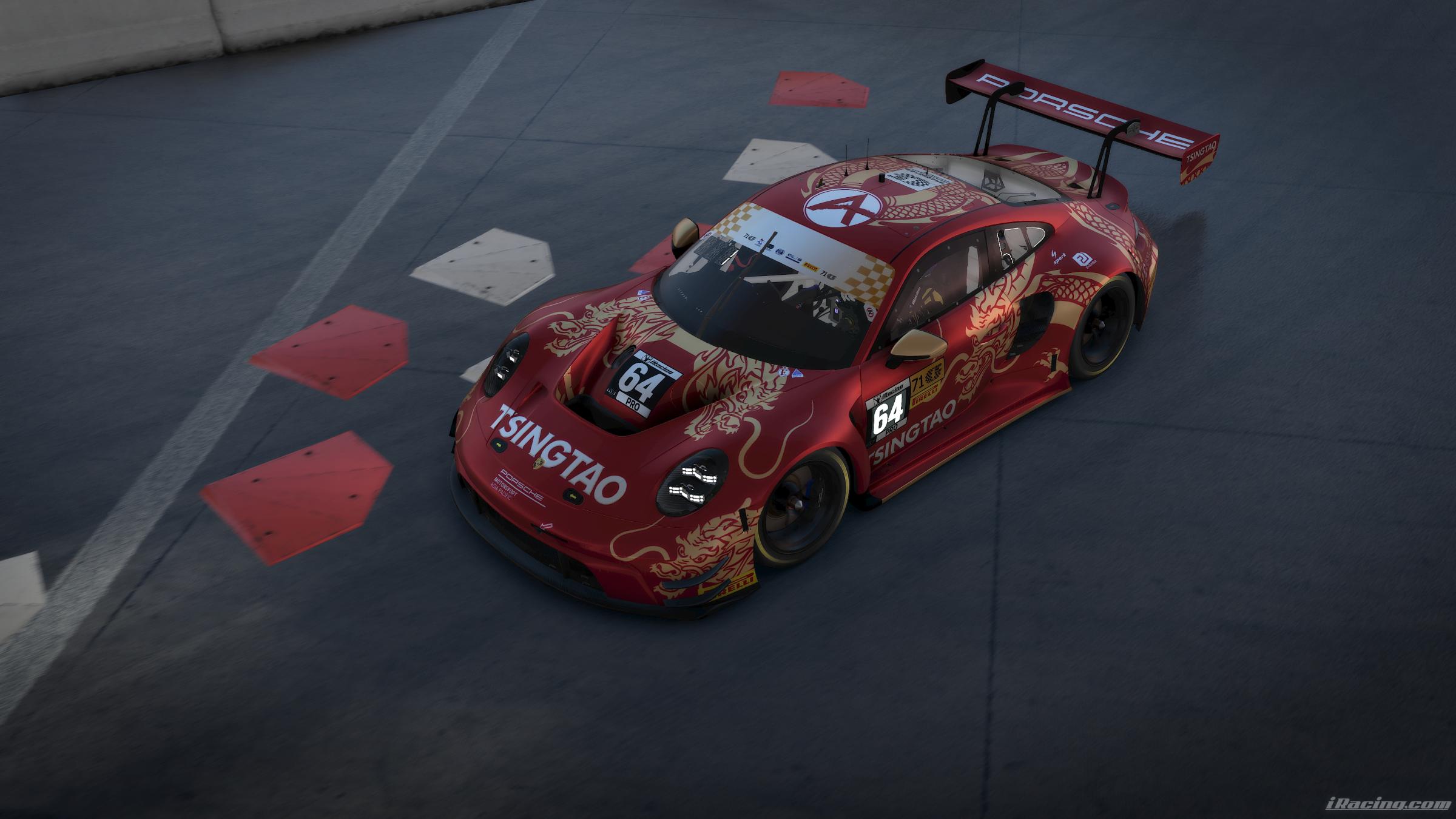 Preview of Race Edition - Tsingtao Absolute Racing Porsche 911 (992) GT3R (L. Vanthoor, Macau GP 2024) by Dario Sołowiński