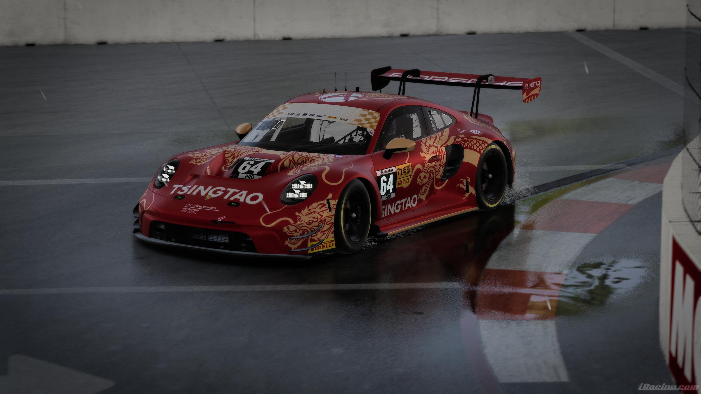 Preview of Race Edition - Tsingtao Absolute Racing Porsche 911 (992) GT3R (L. Vanthoor, Macau GP 2024) by Dario Sołowiński