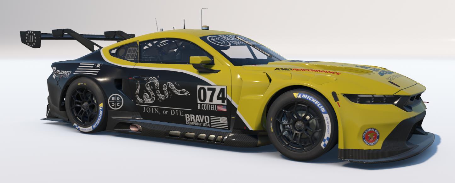 Preview of Minuiteman Ford Mustang GT3 by Robert Cottell Jr