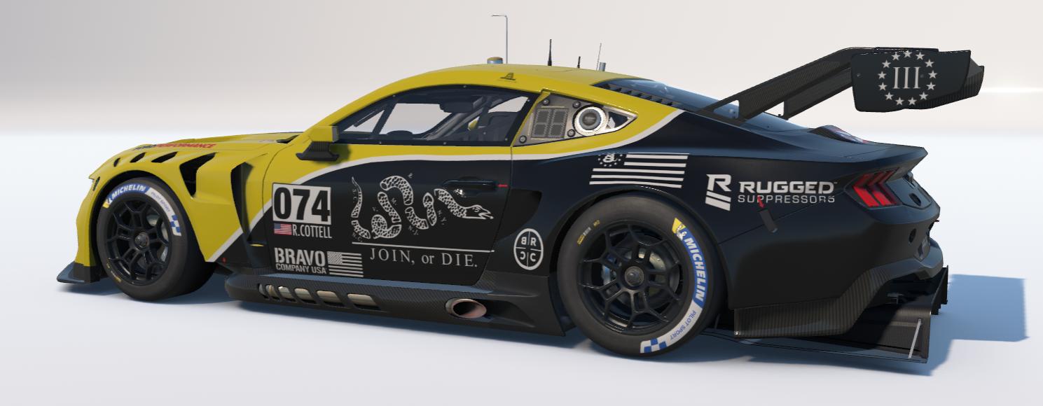 Preview of Minuiteman Ford Mustang GT3 by Robert Cottell Jr