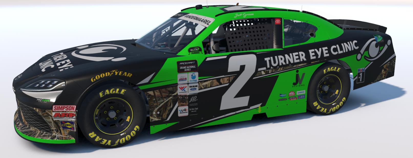 Preview of Jeff Green - Elite Racing League 2026A Xfinity  by Justin Vandermaarel