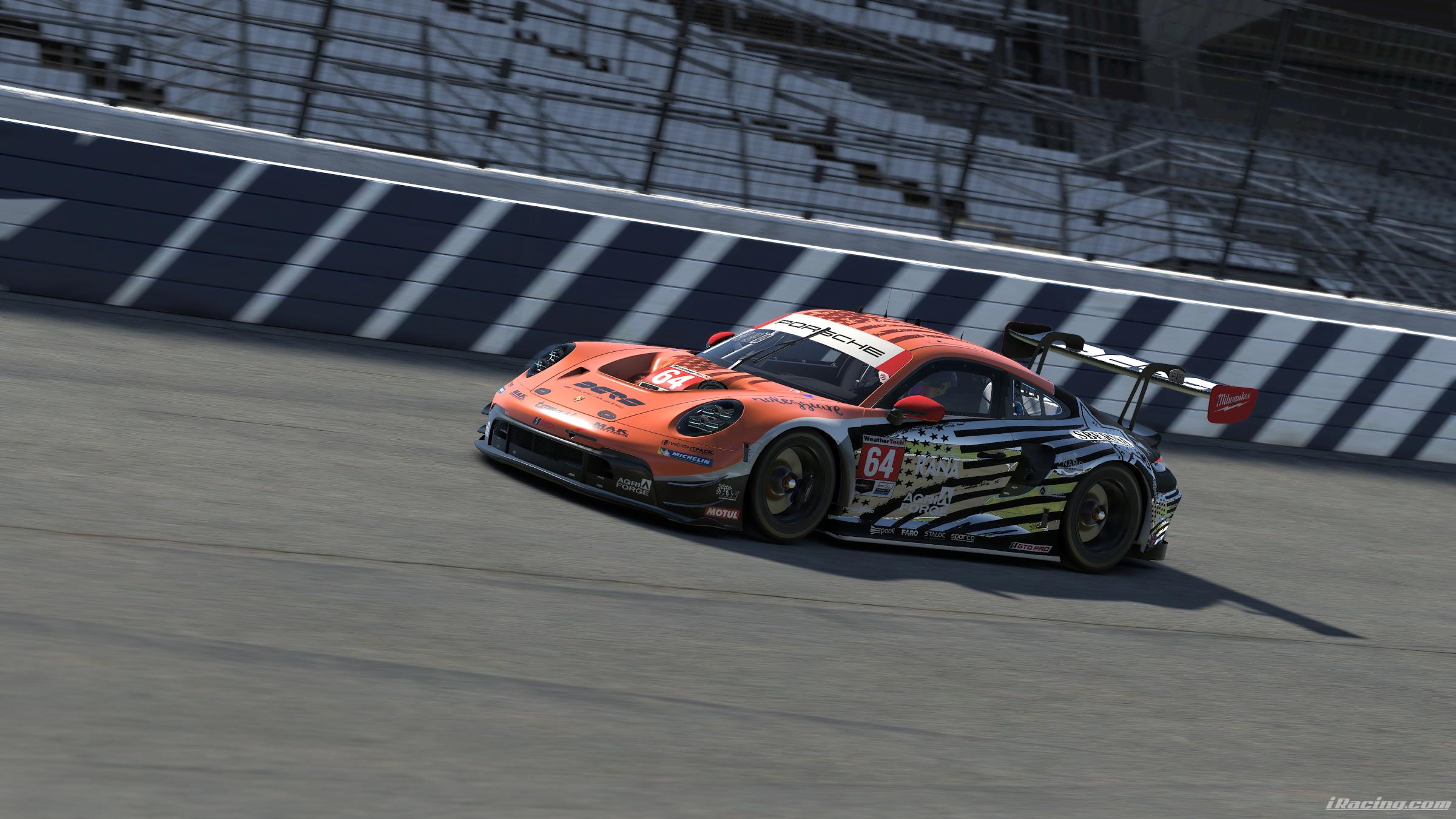 Preview of Proton Competition Porsche 911 (992) GT3R - 24h of Daytona 2025 by Dario Sołowiński