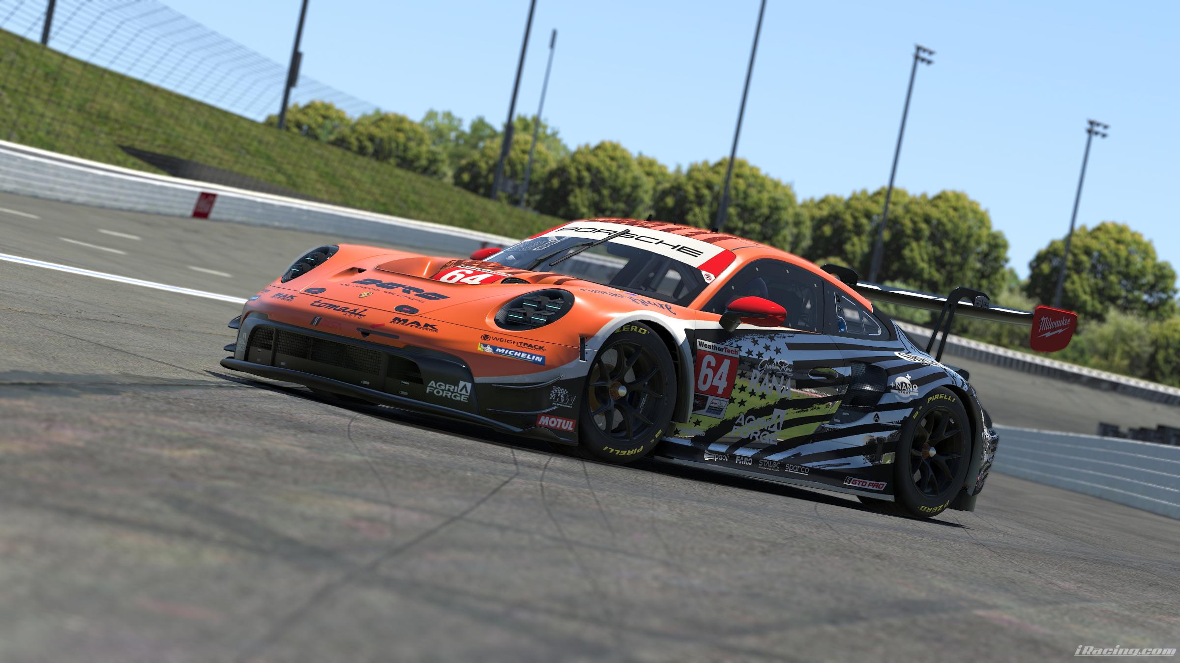 Preview of Proton Competition Porsche 911 (992) GT3R - 24h of Daytona 2025 by Dario Sołowiński