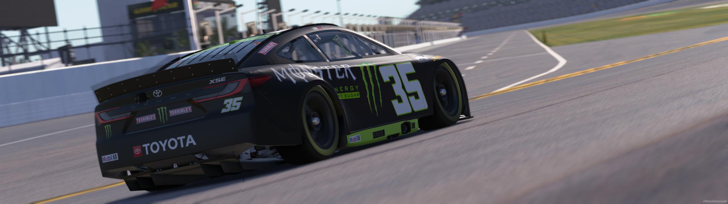 Preview of Riley Herbst 23XI Racing Monster Energy Zero Sugar by Mick J.