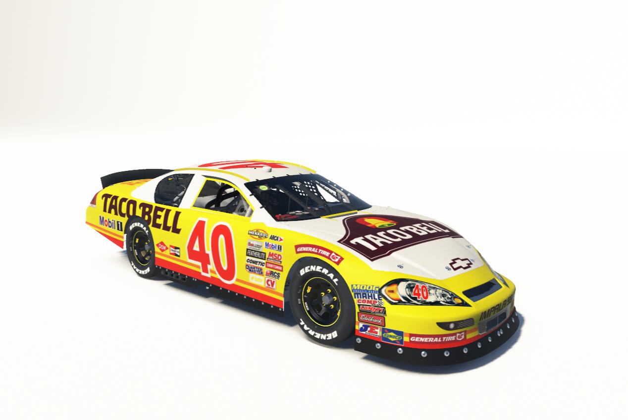 Preview of Taco Bell Retro ARCA Menards Chevrolet Impala by Ronald Lawson2
