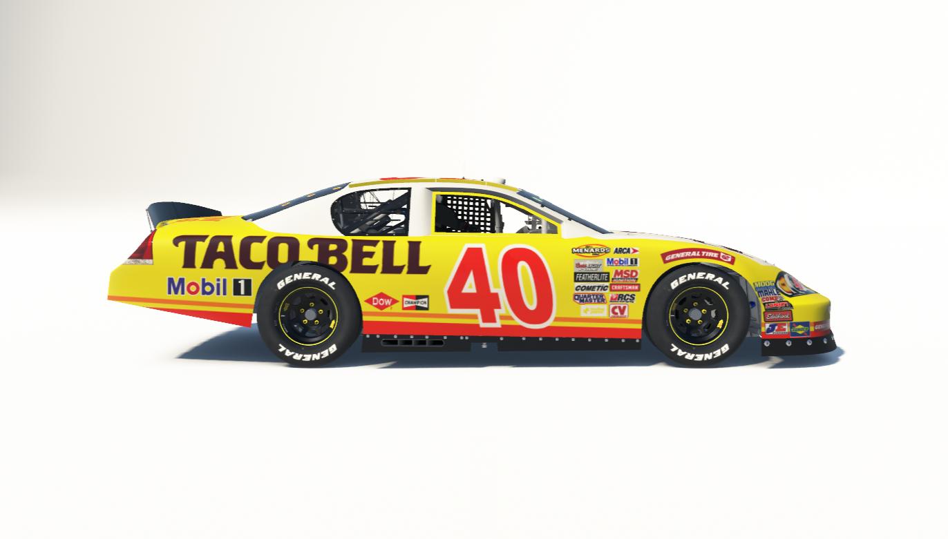 Preview of Taco Bell Retro ARCA Menards Chevrolet Impala by Ronald Lawson2